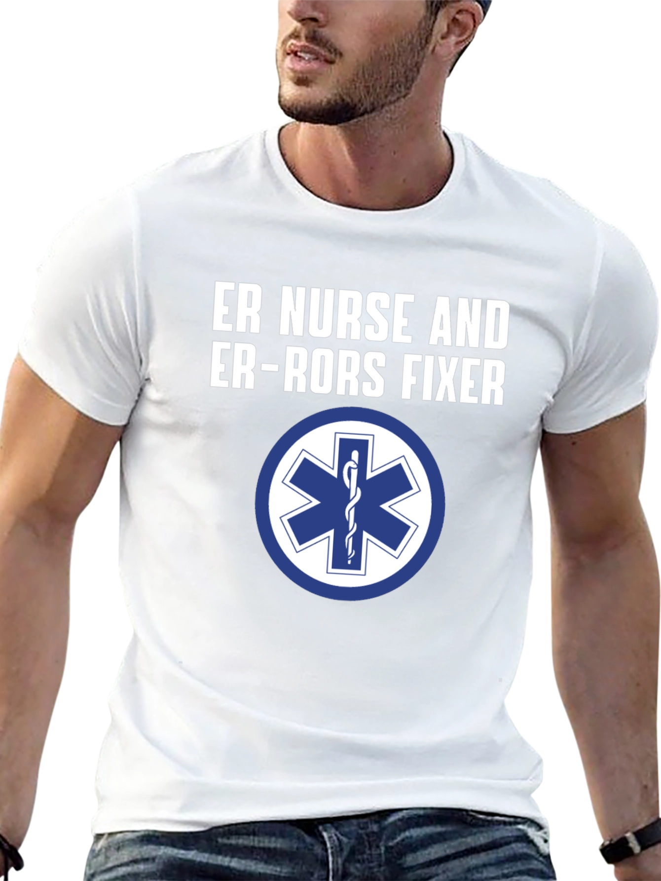 ER Nurse Error Fixer Graphic T-Shirt