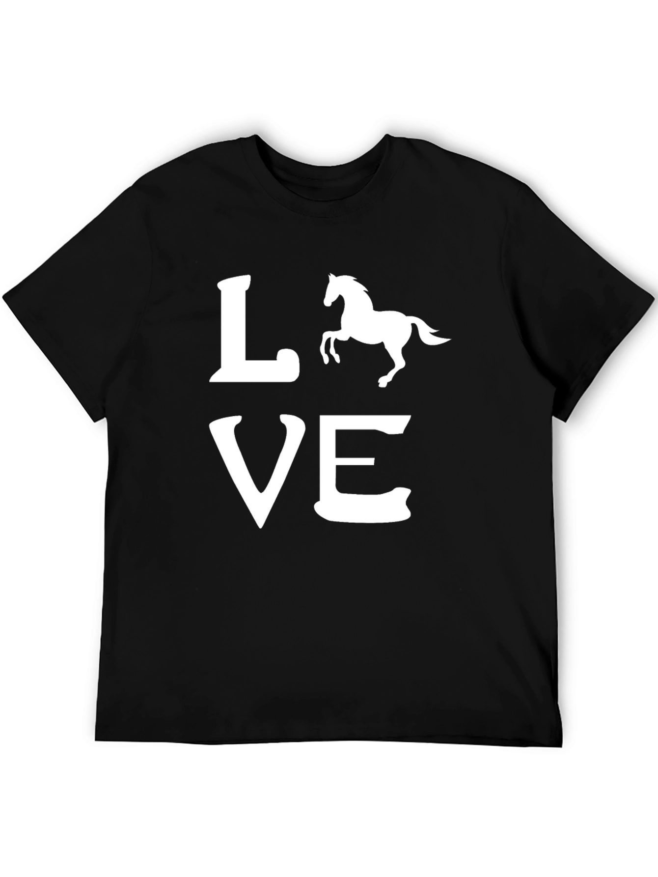 Love Horse Tee - Stylish Graphic T-Shirt