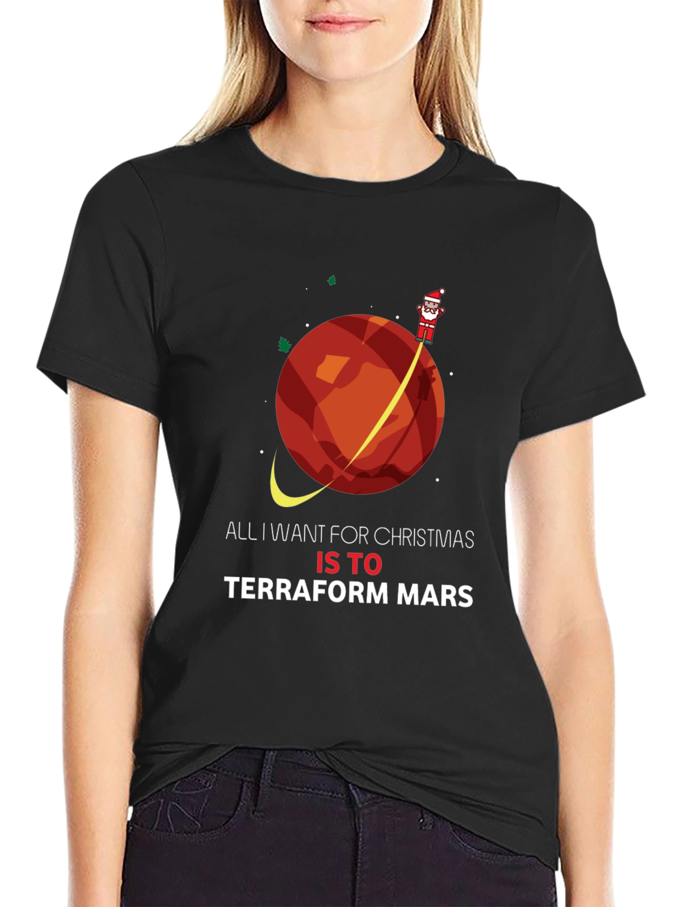 Terraform Mars Christmas T-Shirt