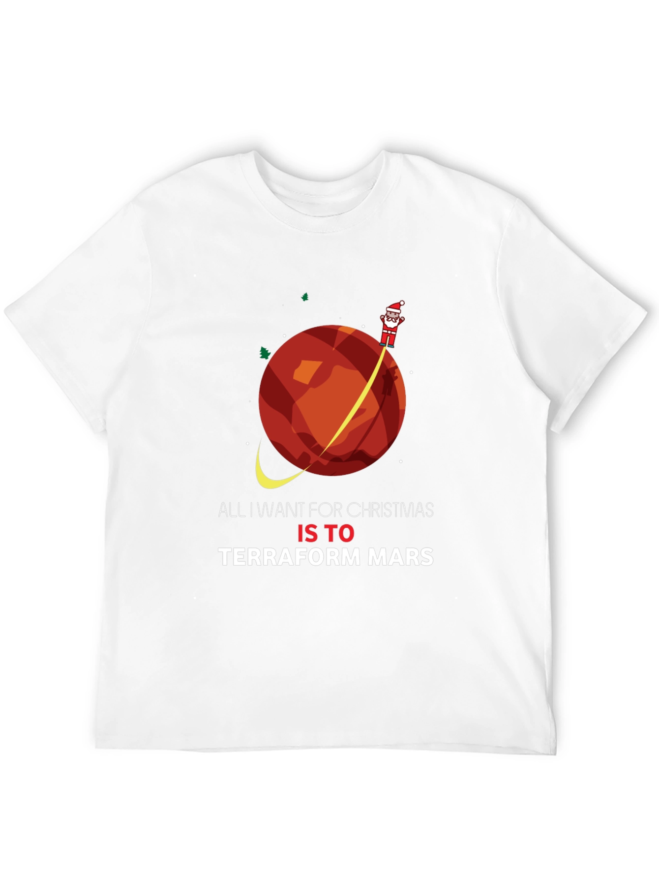 Terraform Mars Christmas T-Shirt