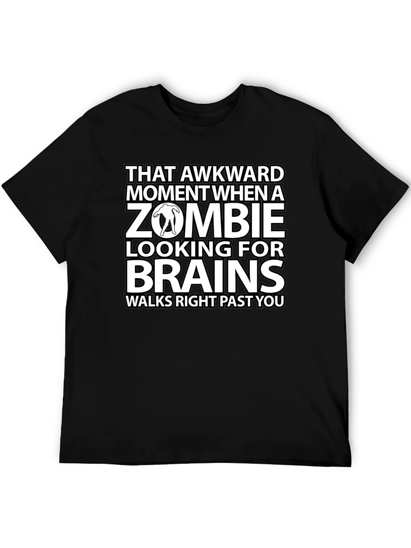 Zombie Brains Graphic T-Shirt