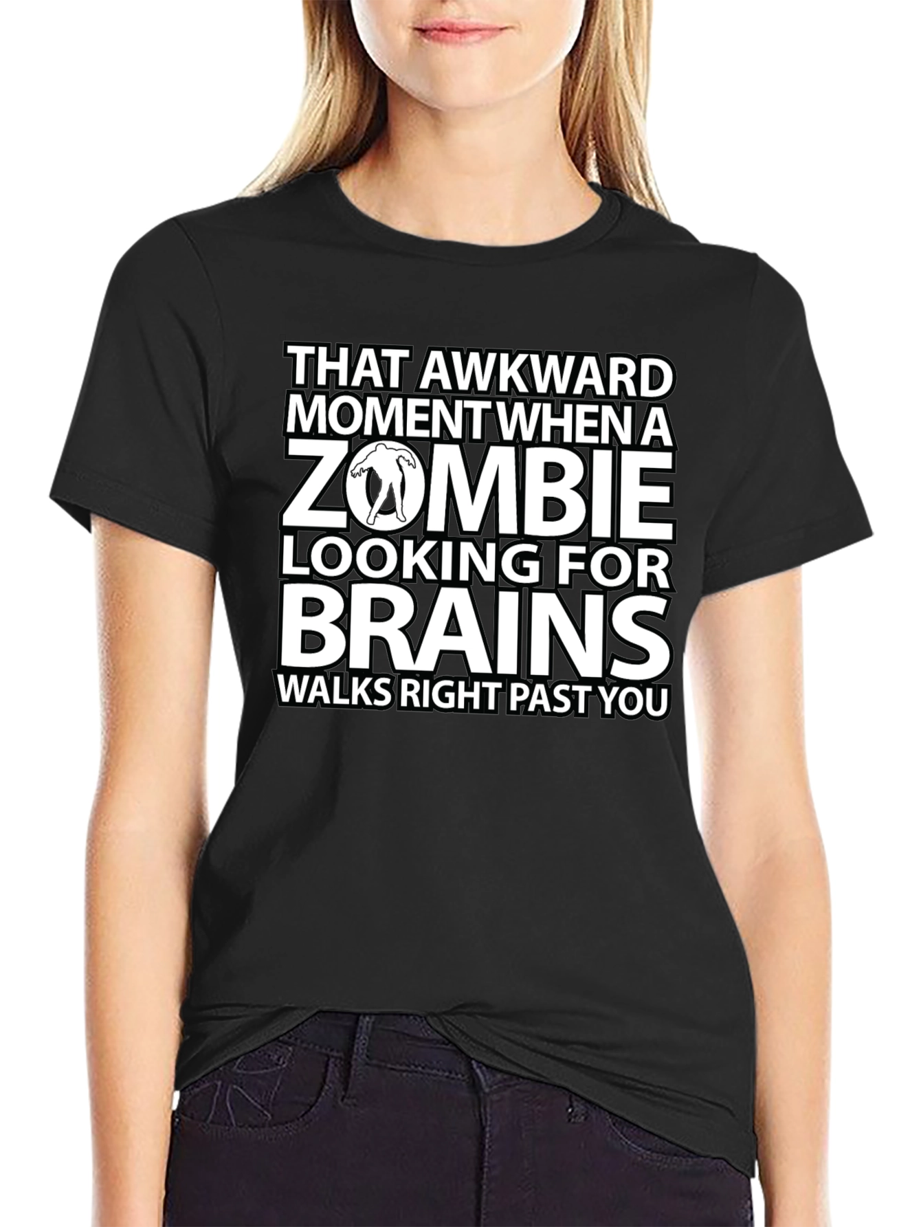 Zombie Brains Graphic T-Shirt