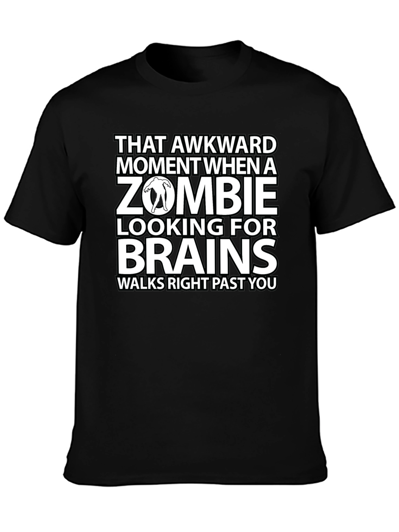 Zombie Brains Graphic T-Shirt
