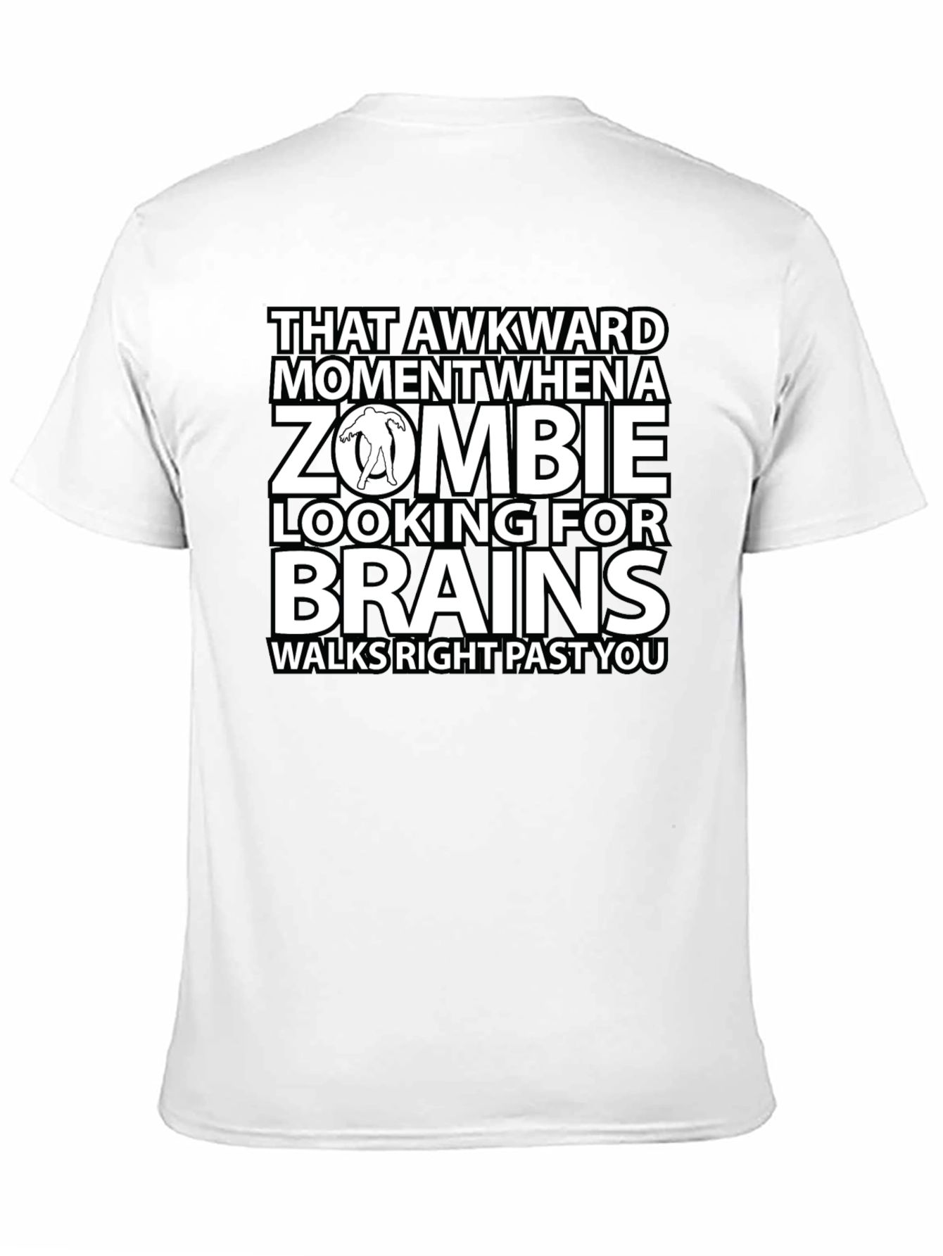 Zombie Brains Graphic T-Shirt