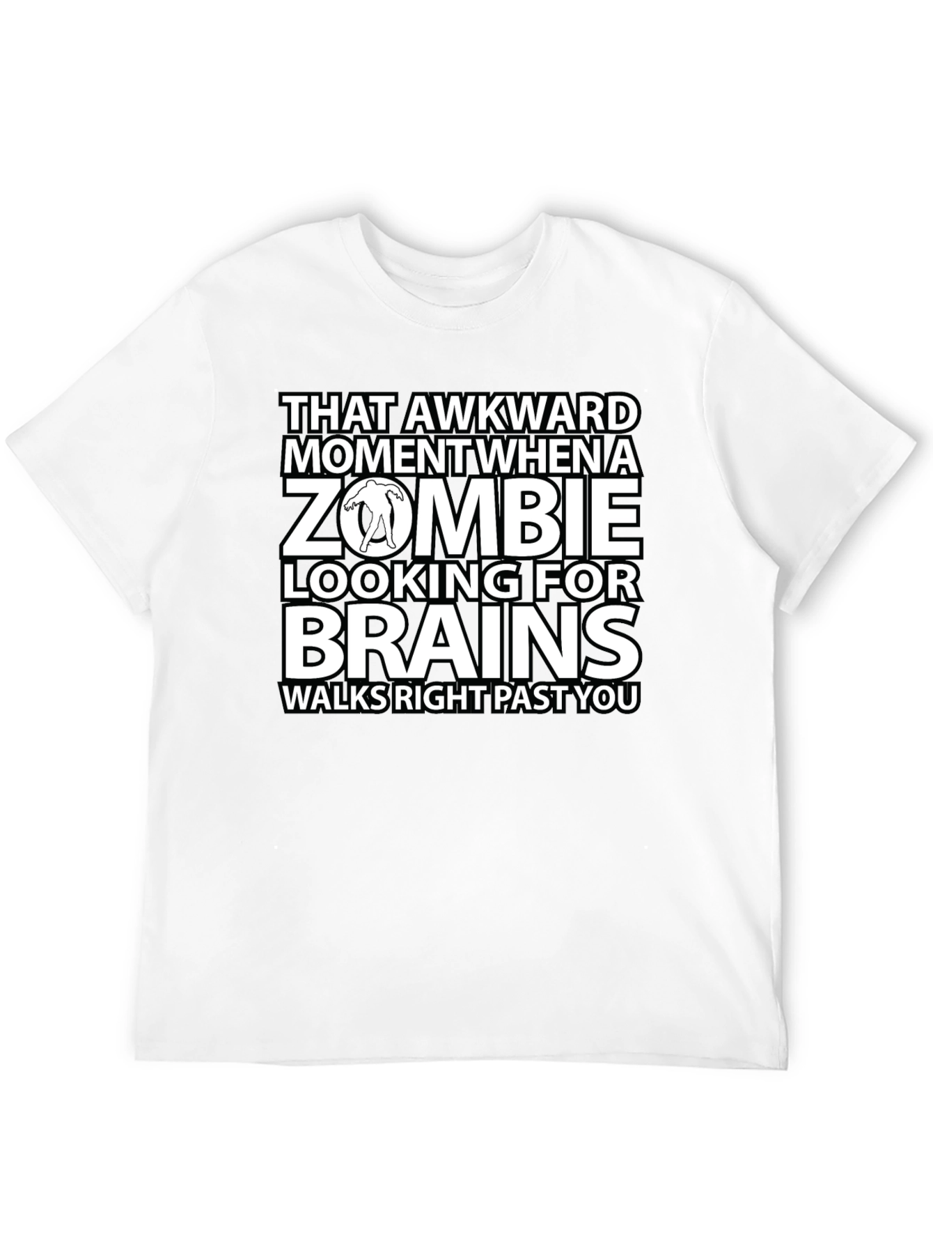 Zombie Brains Graphic T-Shirt