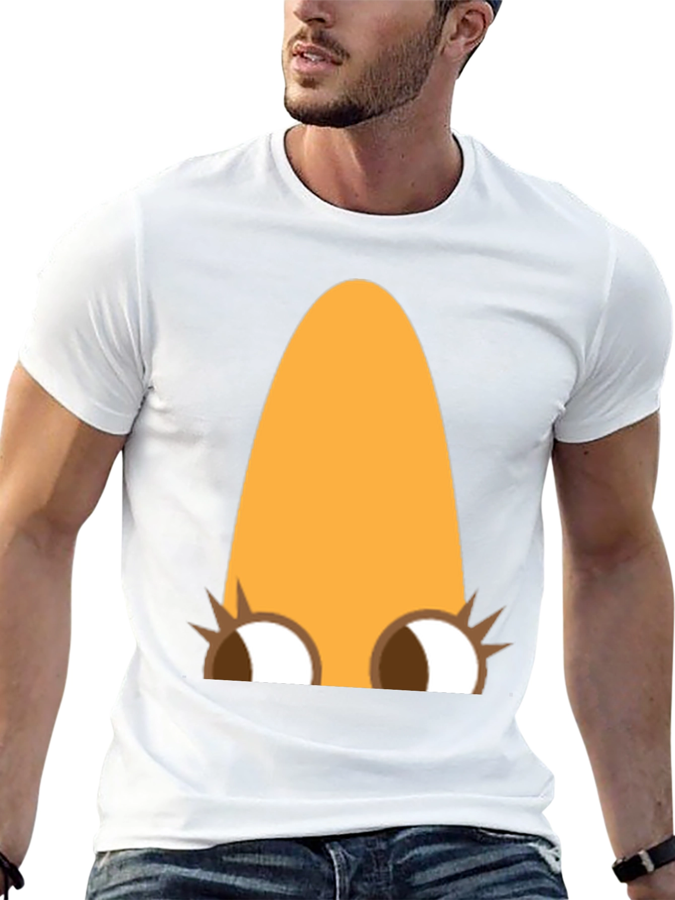 Funny Cartoon Character Graphic Tee