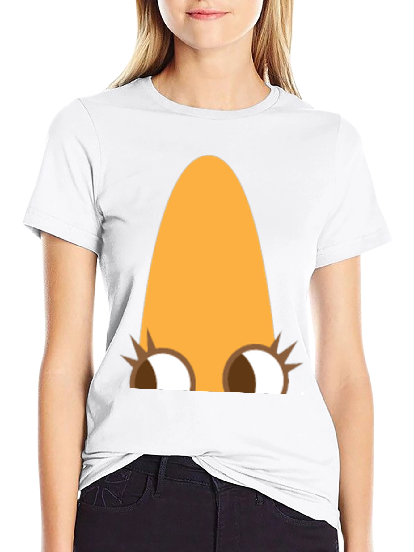 Funny Cartoon Character Graphic Tee