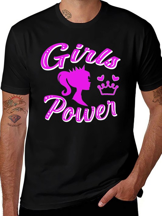 Girls Power Black T-Shirt