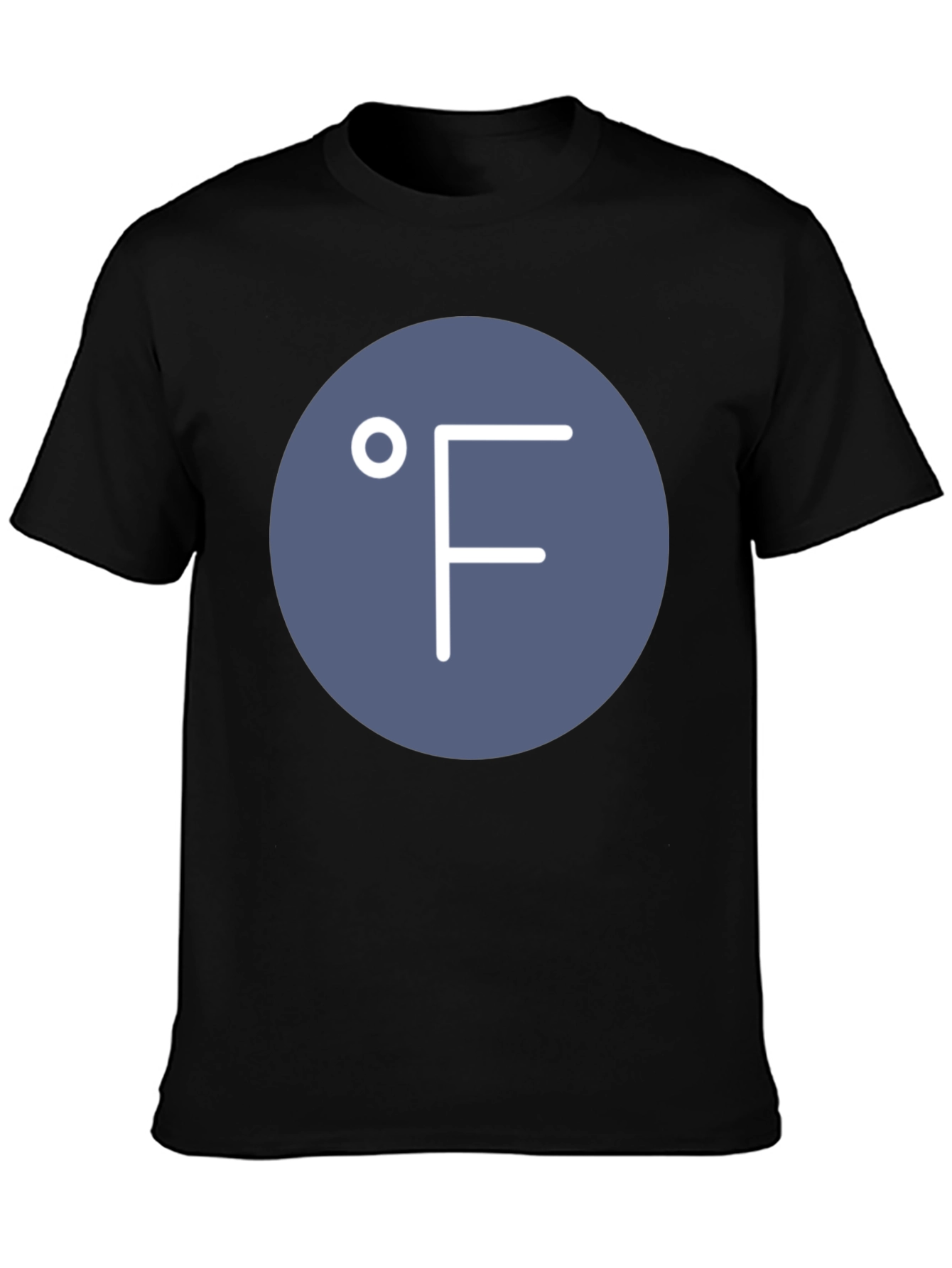 Fahrenheit Symbol Tee - Cool Weather Graphic T-Shirt