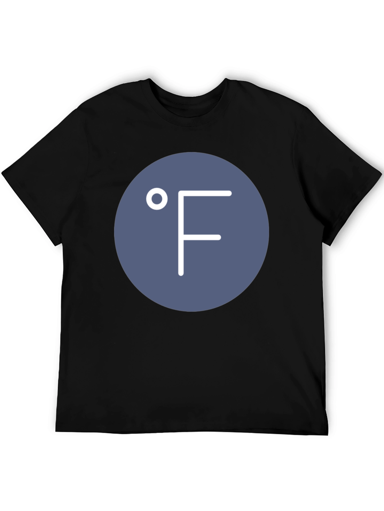 Fahrenheit Symbol Tee - Cool Weather Graphic T-Shirt