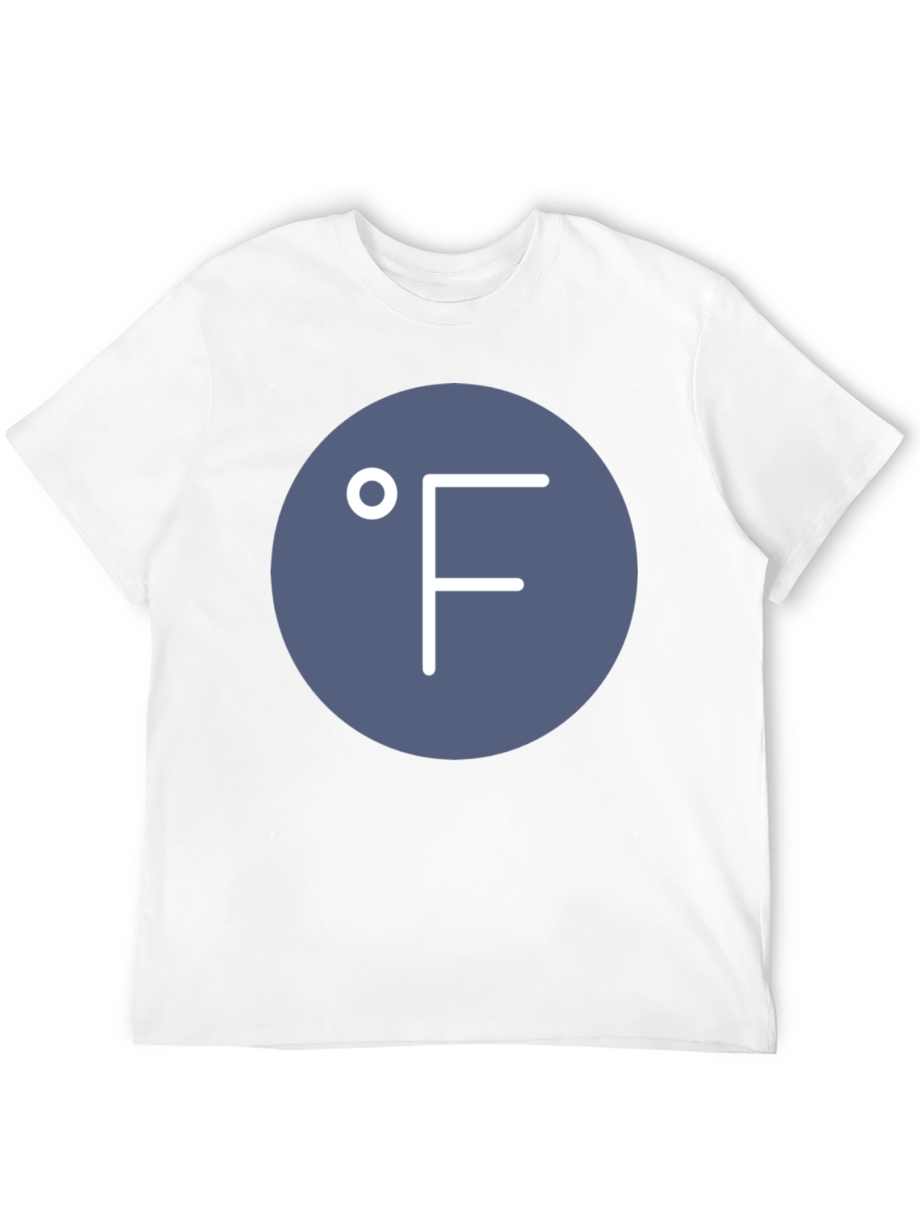 Fahrenheit Symbol Tee - Cool Weather Graphic T-Shirt