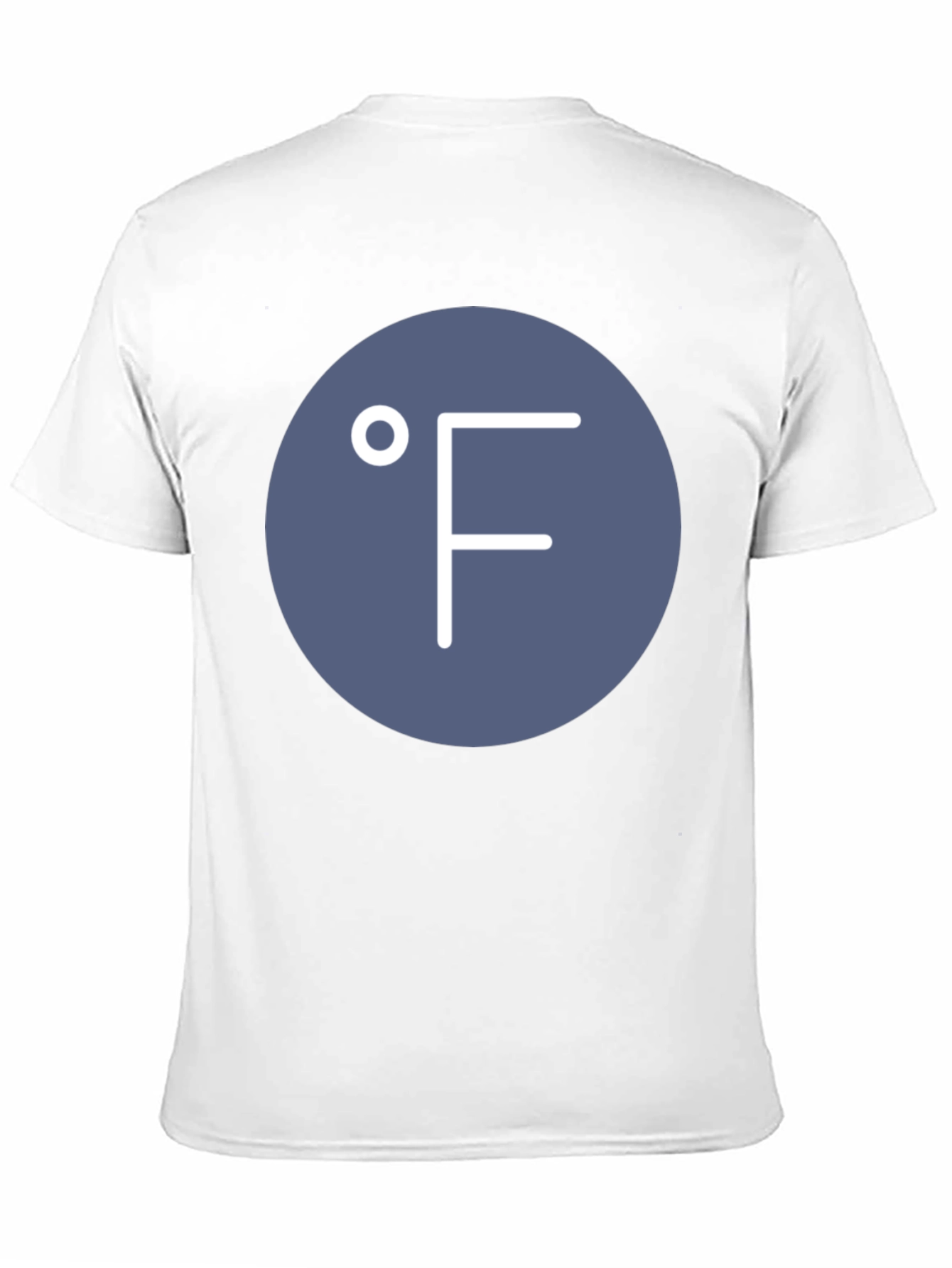 Fahrenheit Symbol Tee - Cool Weather Graphic T-Shirt