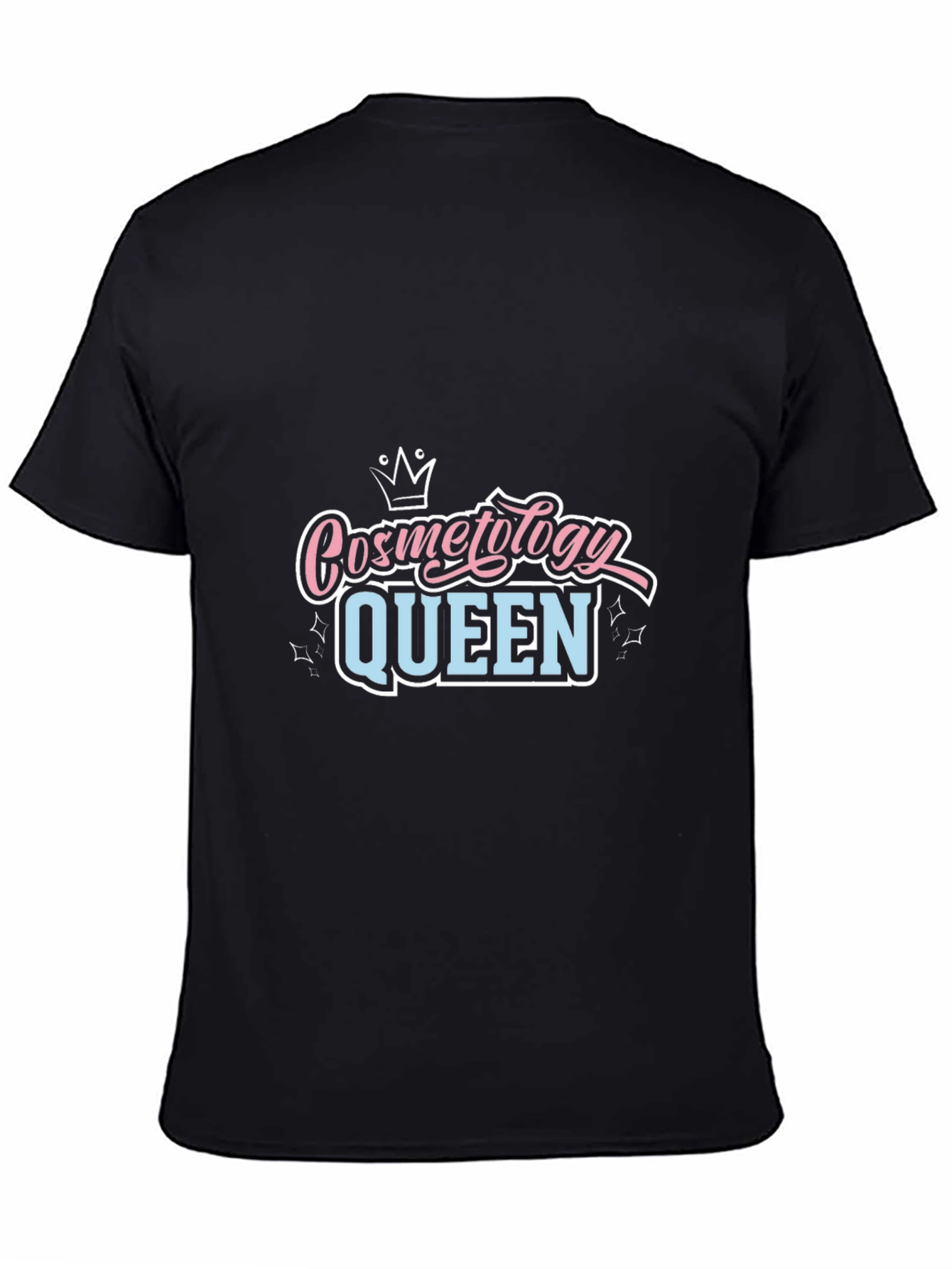 Cosmetology Queen Black T-Shirt
