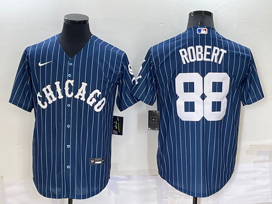 Men's Chicago White Sox Luis Robert #88 Blue Replica Baseball Jerseys