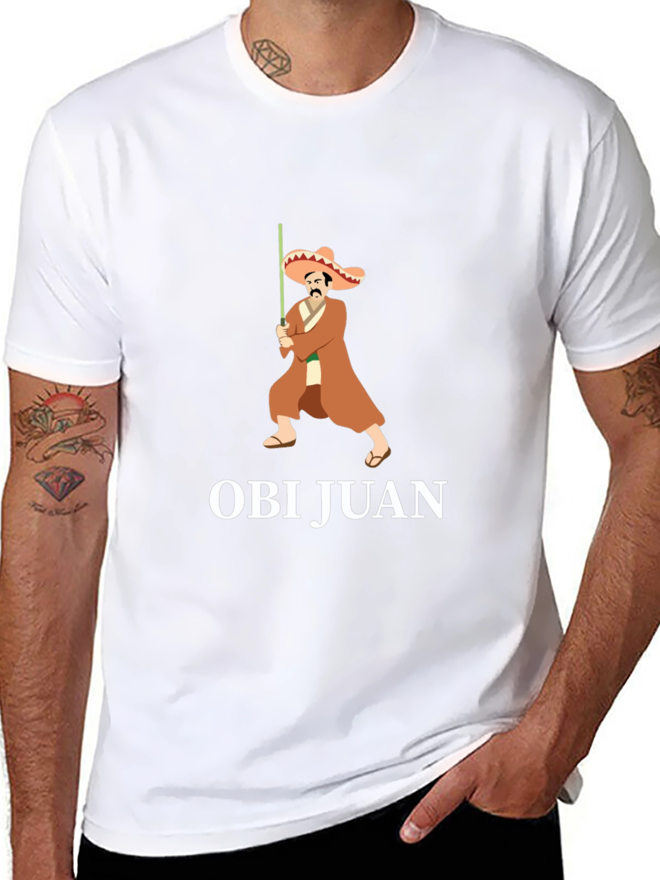 Obi Juan T-Shirt: Star Wars Parody Tee