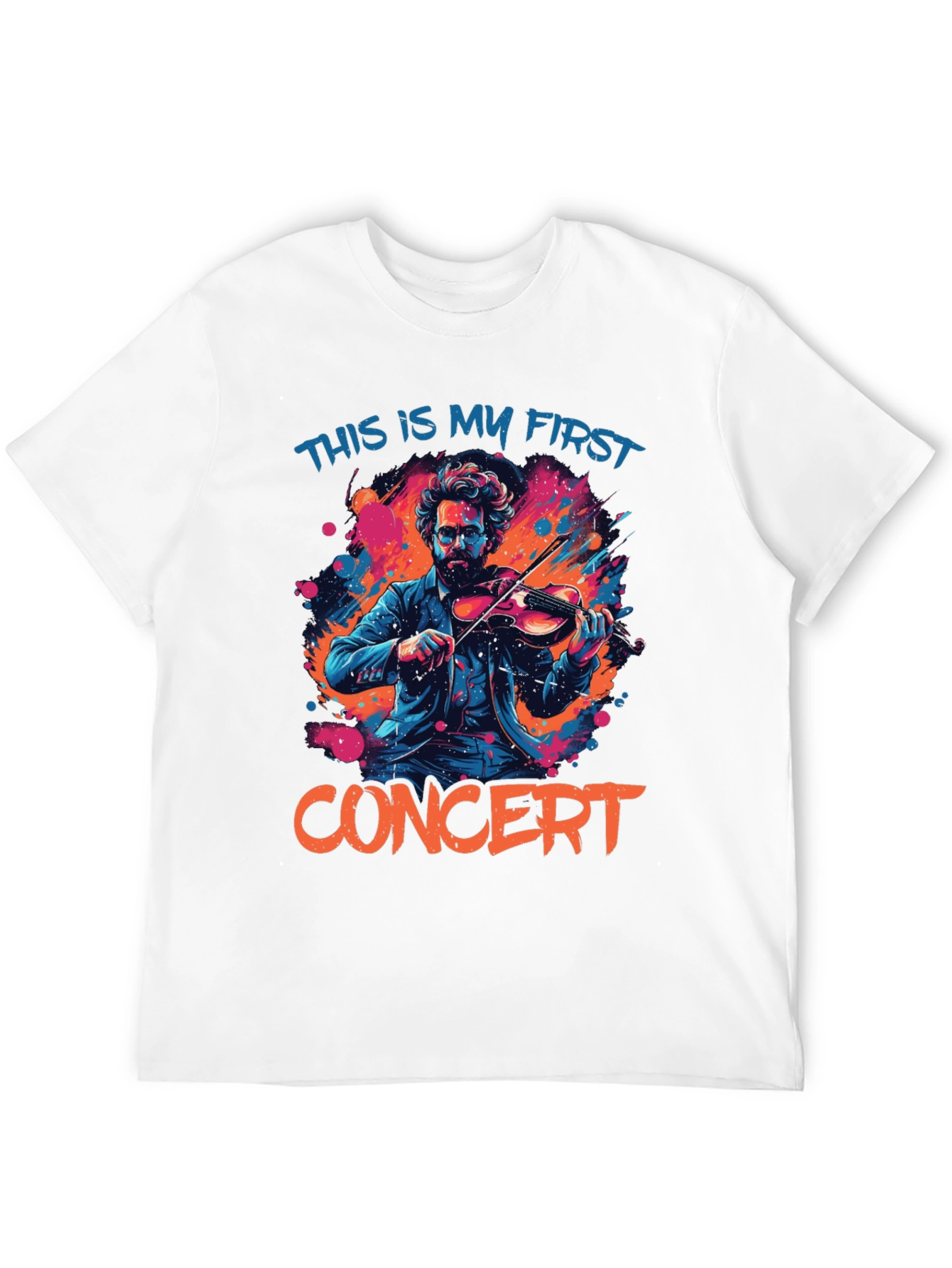 My First Concert T-Shirt - Musician Graphic Tee