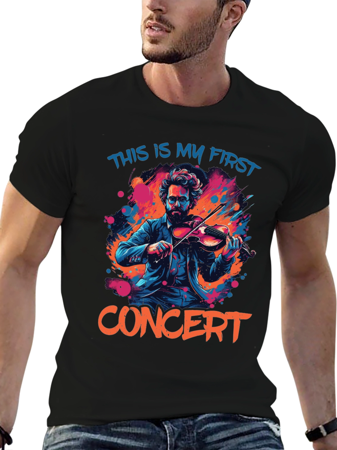 My First Concert T-Shirt - Musician Graphic Tee