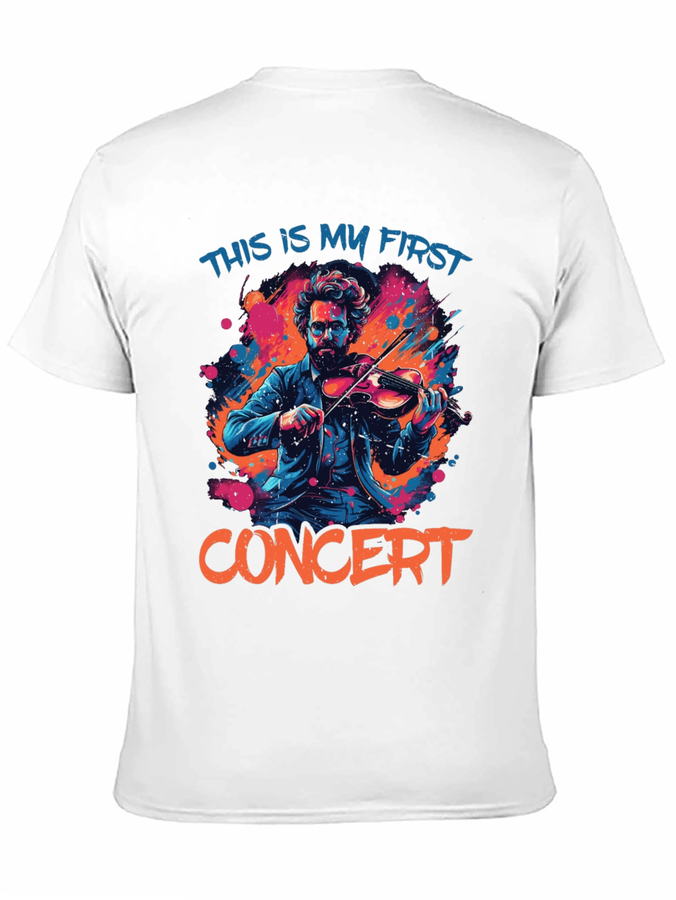 My First Concert T-Shirt - Musician Graphic Tee