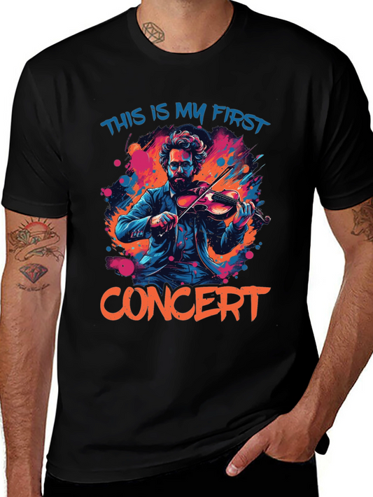 My First Concert T-Shirt - Musician Graphic Tee