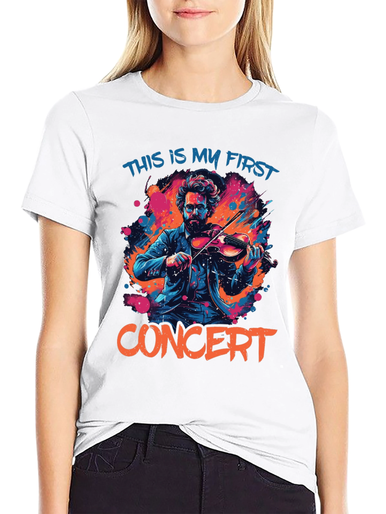 My First Concert T-Shirt - Musician Graphic Tee