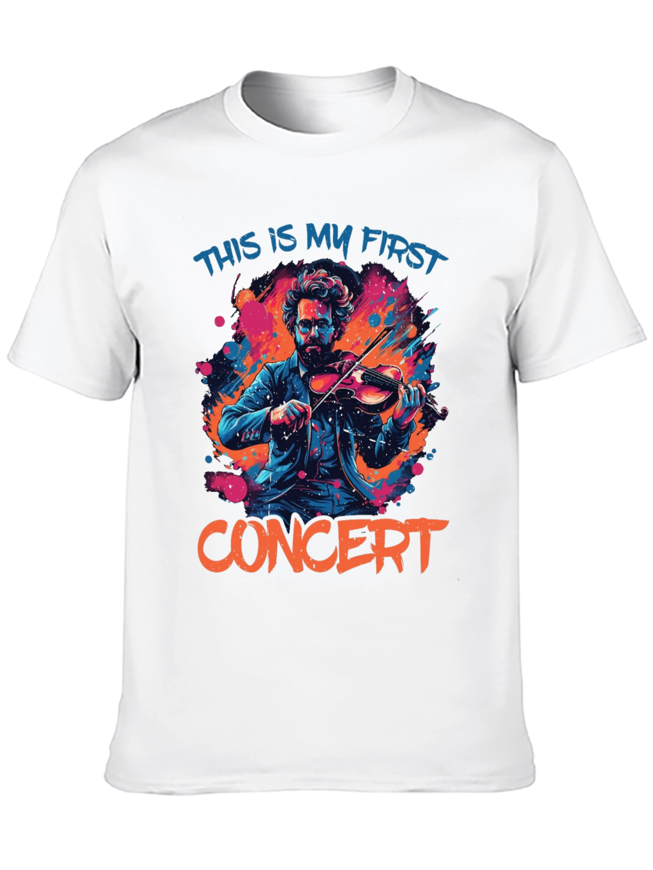 My First Concert T-Shirt - Musician Graphic Tee