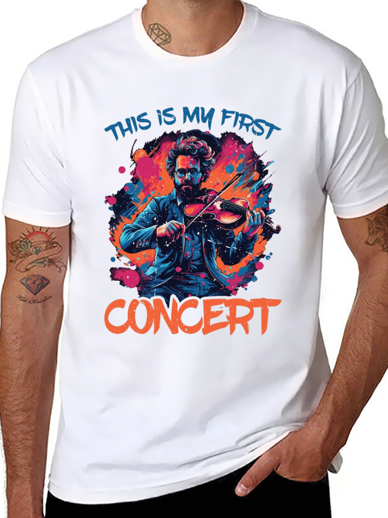 My First Concert T-Shirt - Musician Graphic Tee