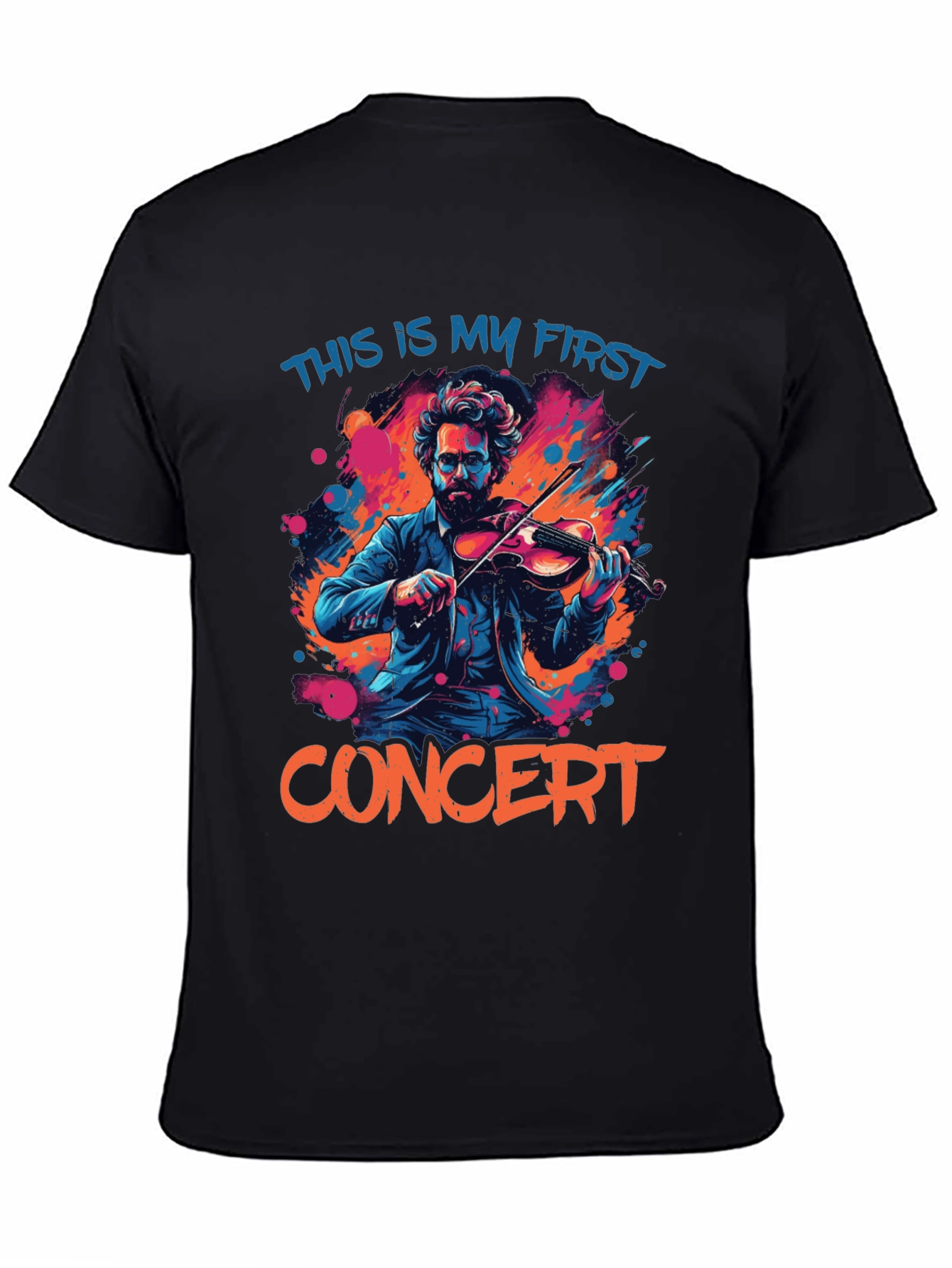 My First Concert T-Shirt - Musician Graphic Tee