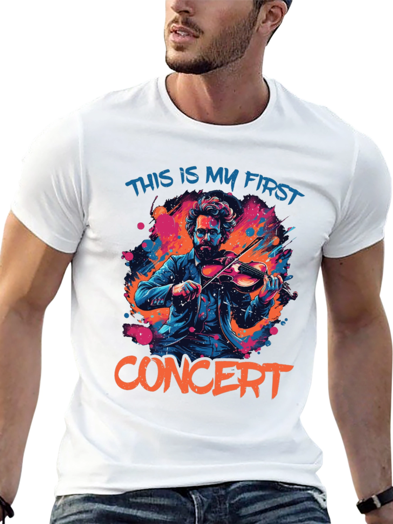My First Concert T-Shirt - Musician Graphic Tee