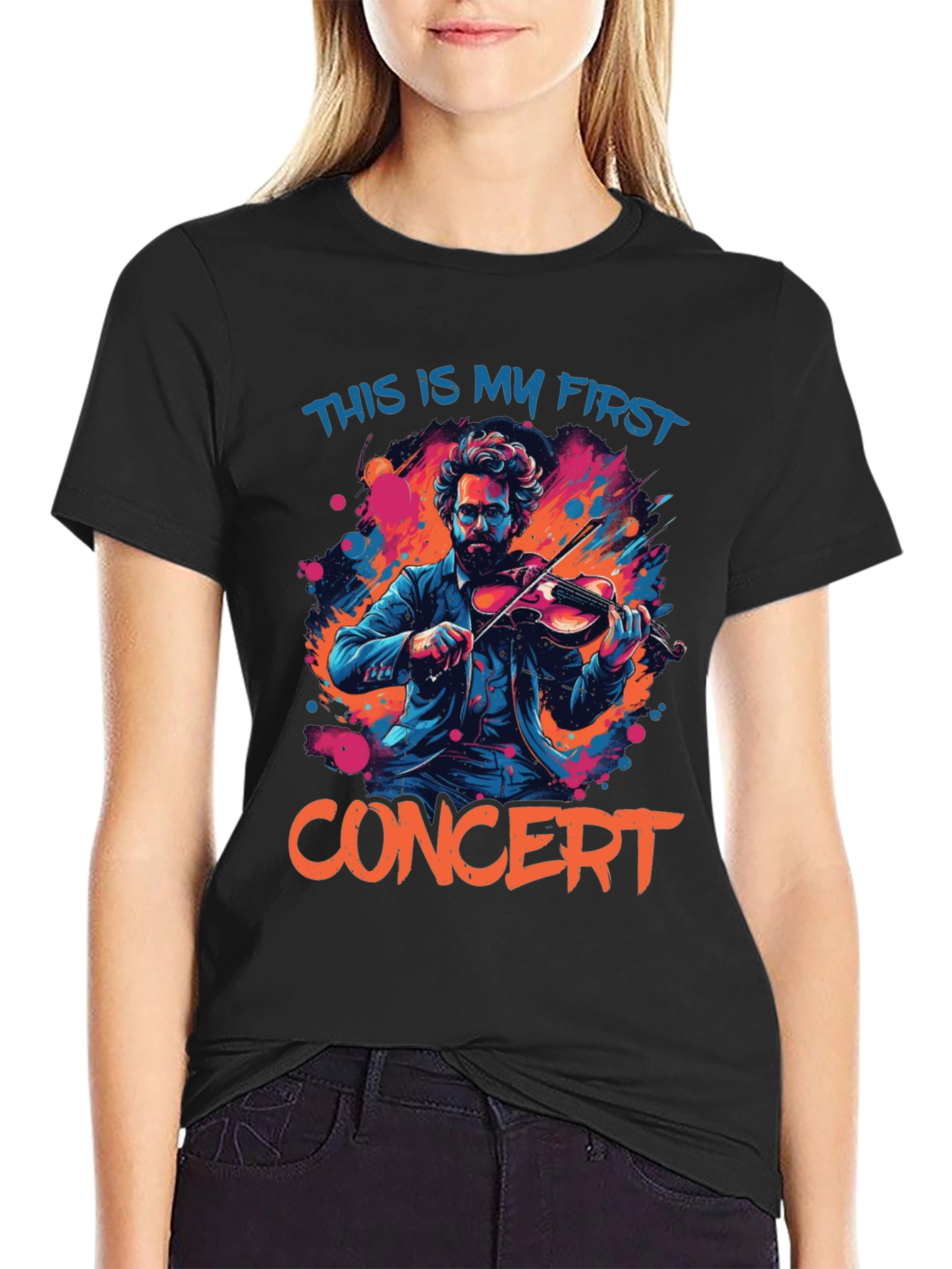 My First Concert T-Shirt - Musician Graphic Tee