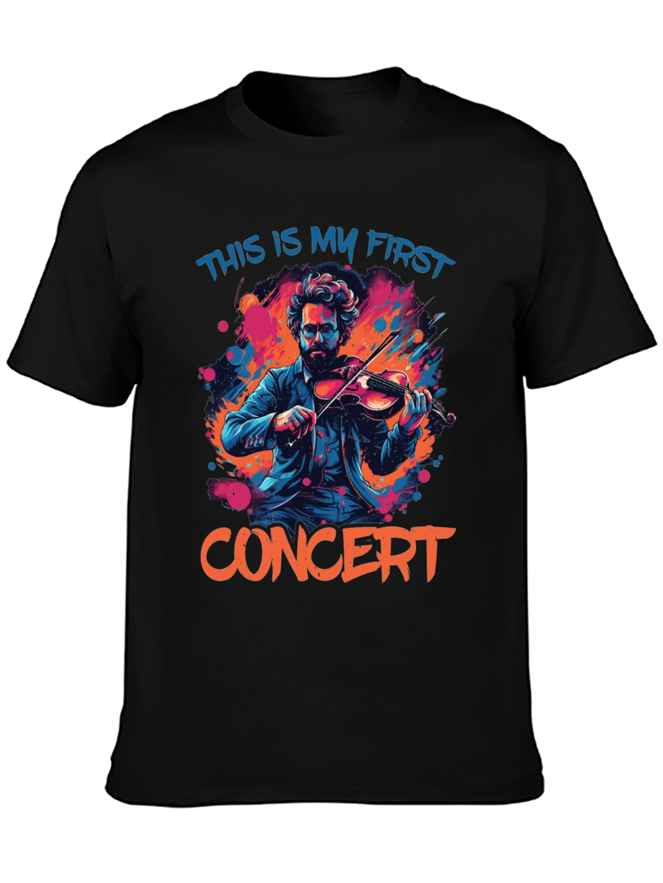 My First Concert T-Shirt - Musician Graphic Tee