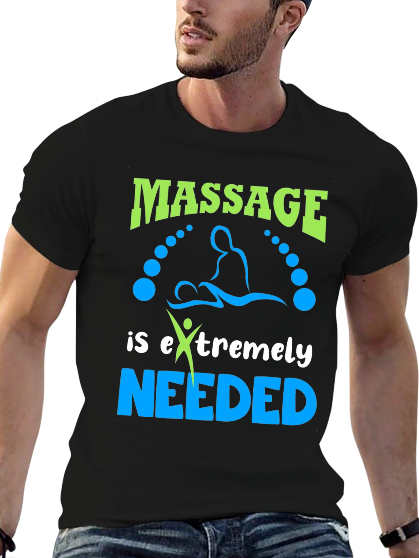 Massage Needed T-Shirt - Relaxing Graphic Tee