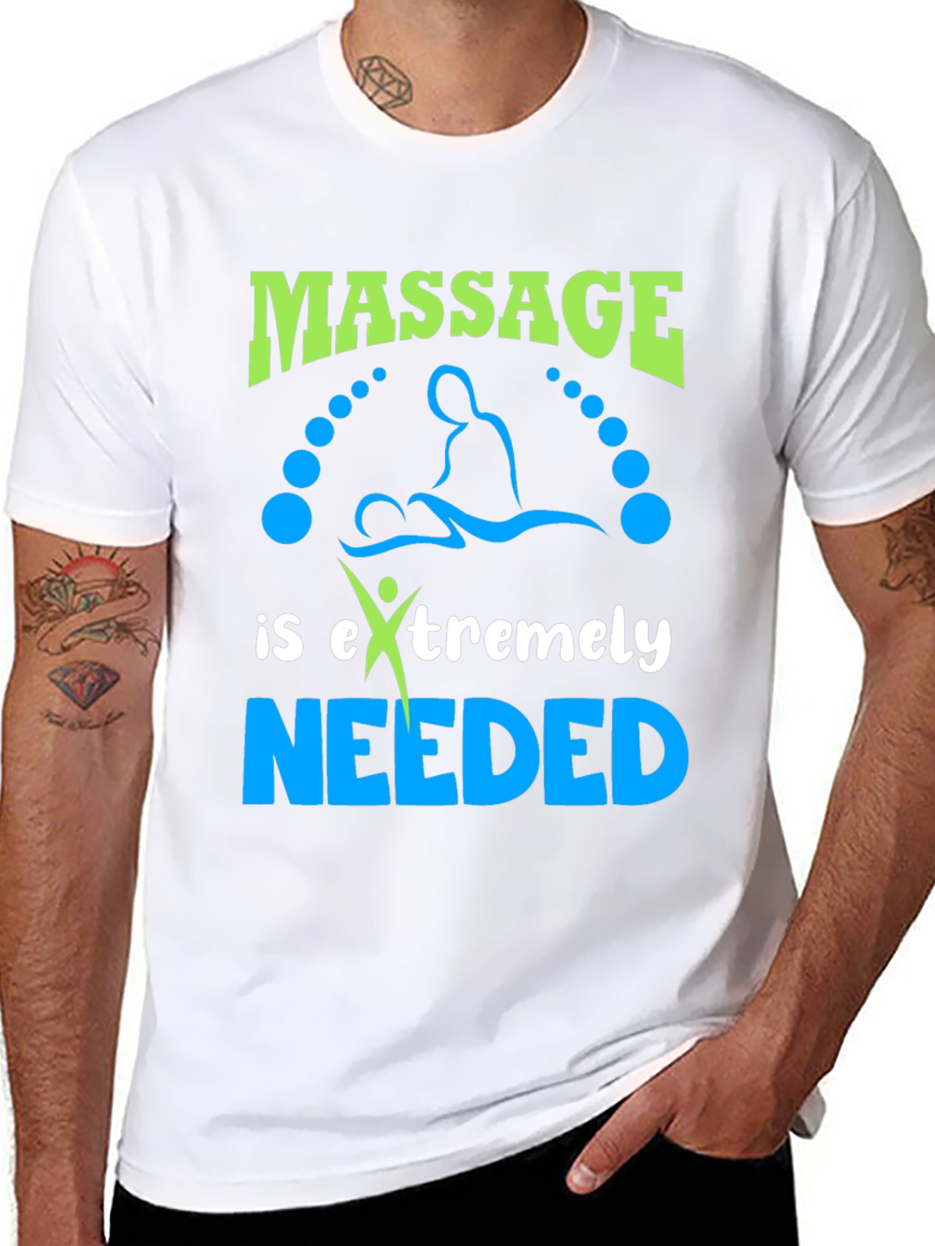 Massage Needed T-Shirt - Relaxing Graphic Tee