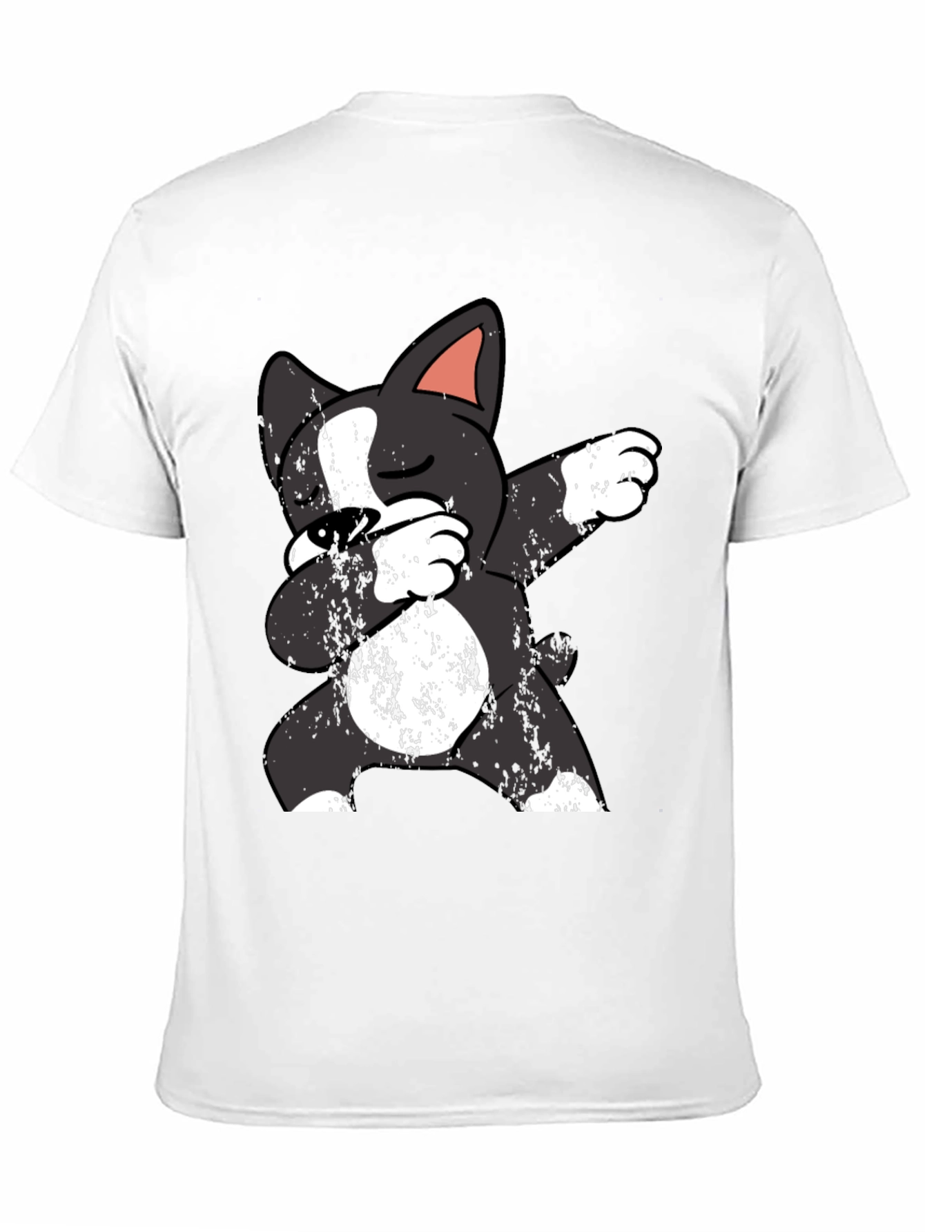 Dabbing Dog Graphic Tee - Cool Cartoon Pet Shirt