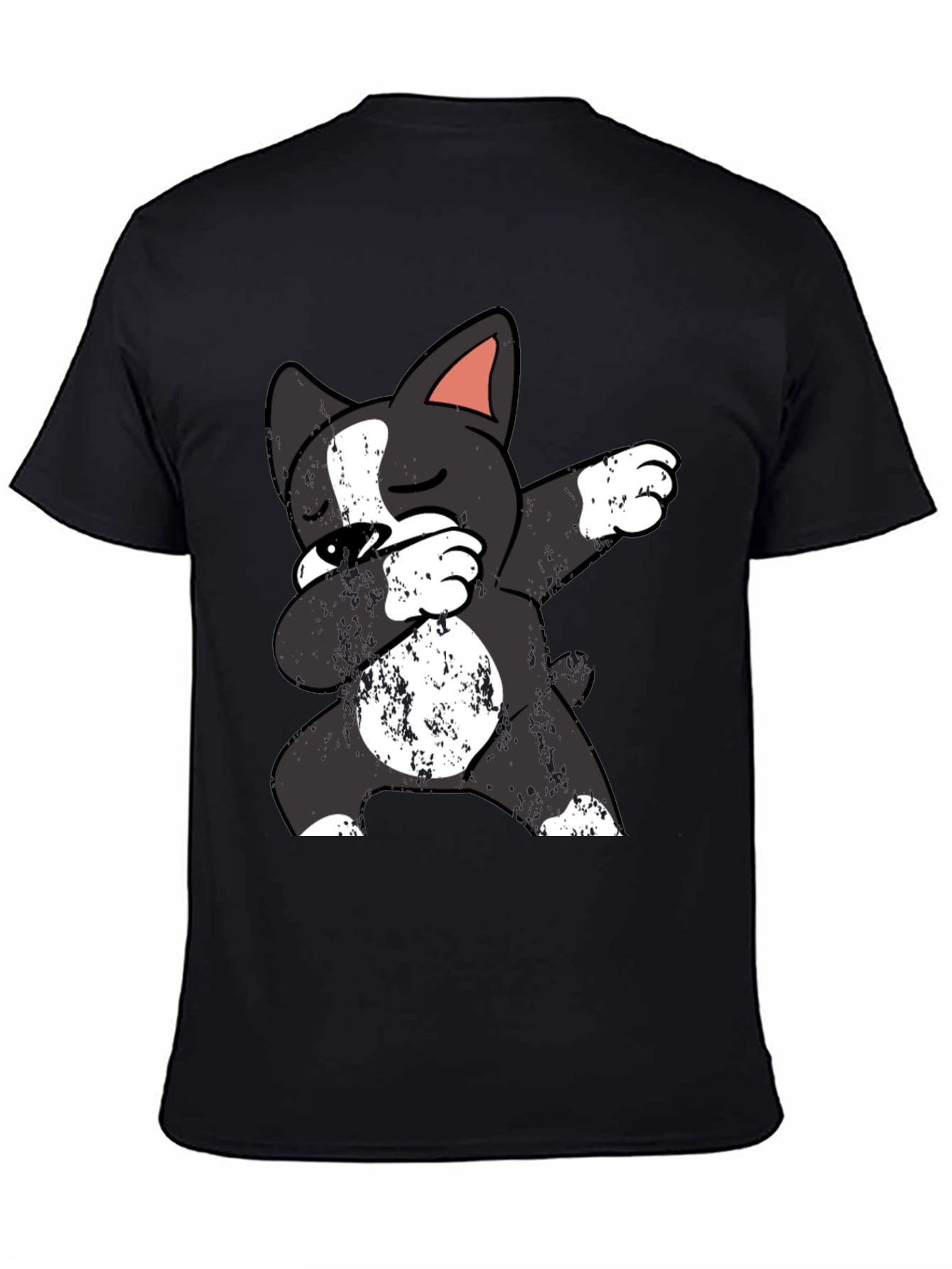 Dabbing Dog Graphic Tee - Cool Cartoon Pet Shirt