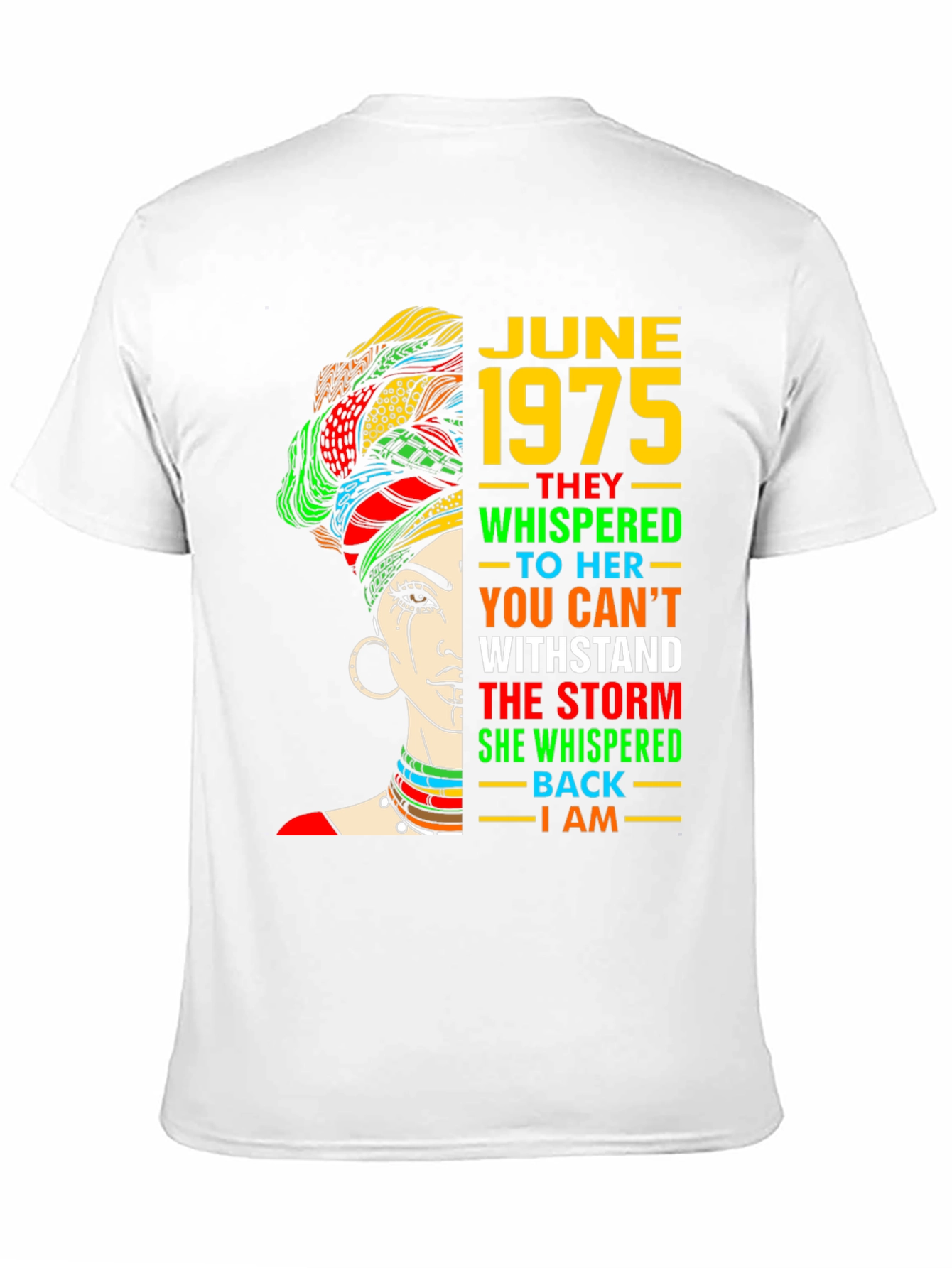 June 1975 Black Woman T-Shirt