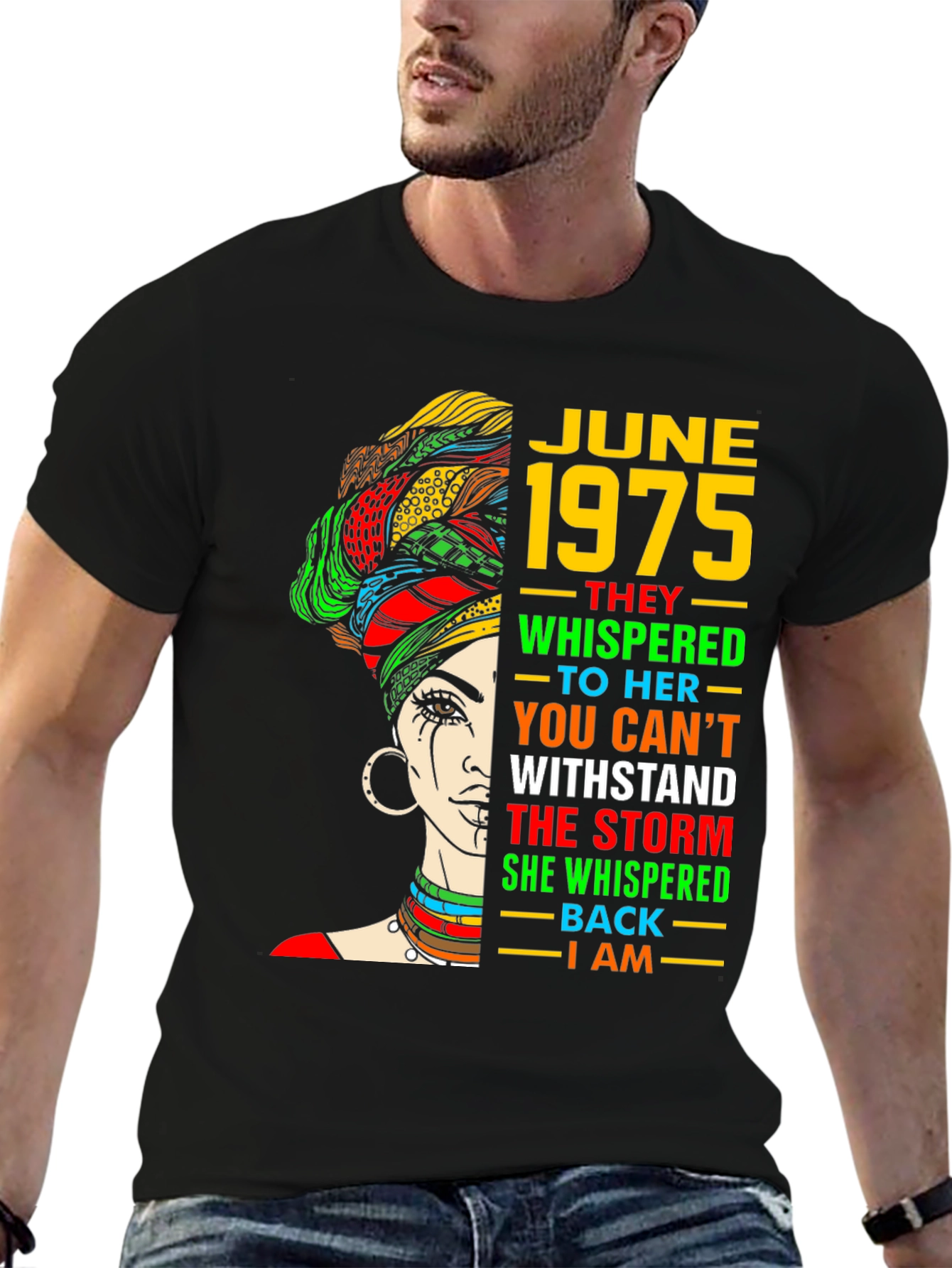 June 1975 Black Woman T-Shirt