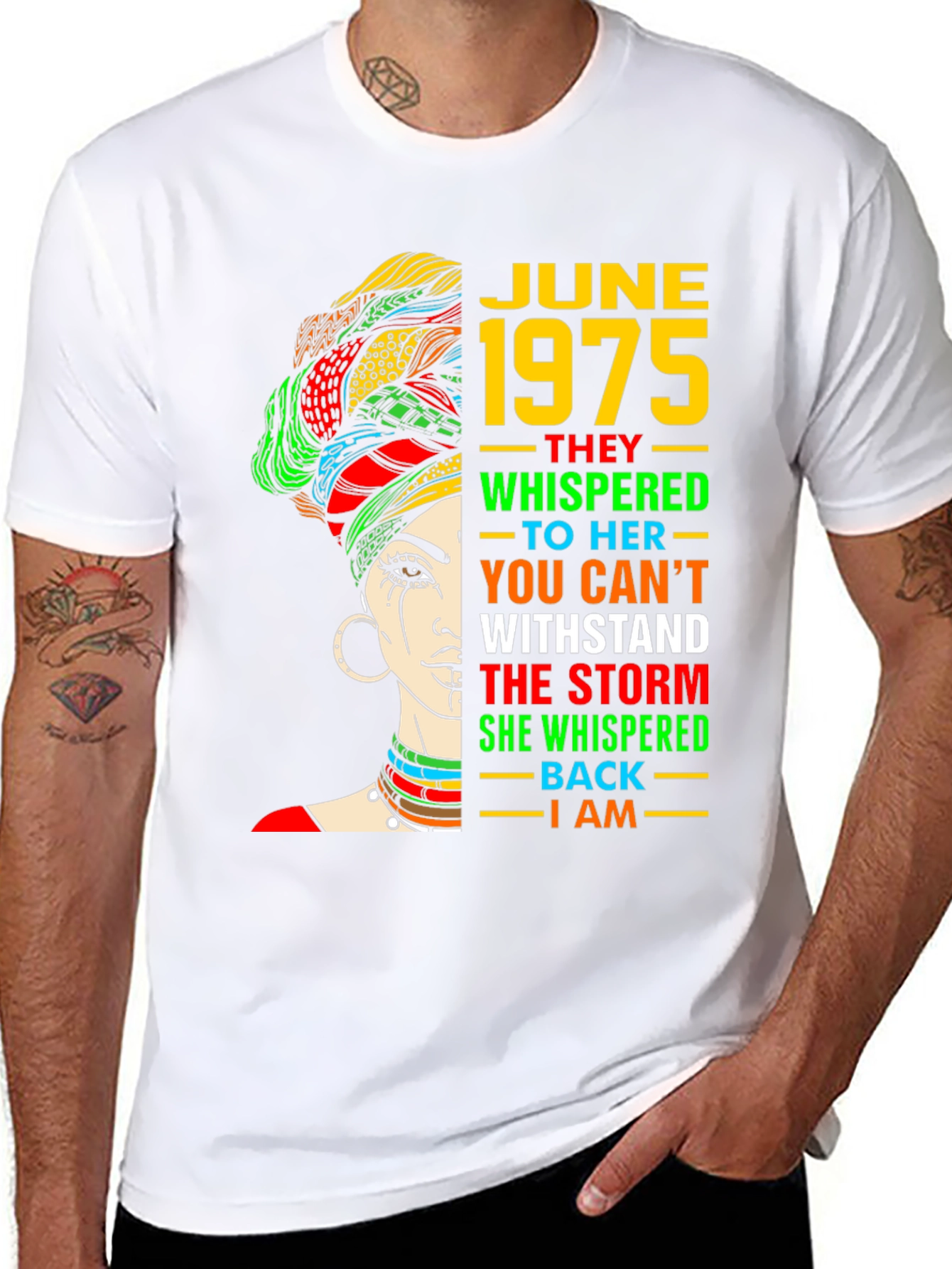 June 1975 Black Woman T-Shirt