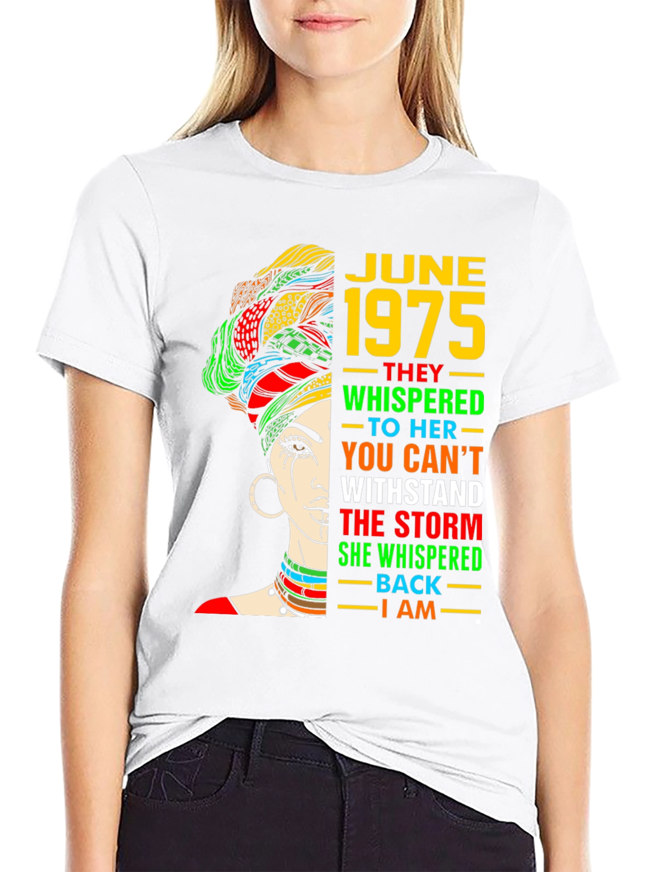 June 1975 Black Woman T-Shirt