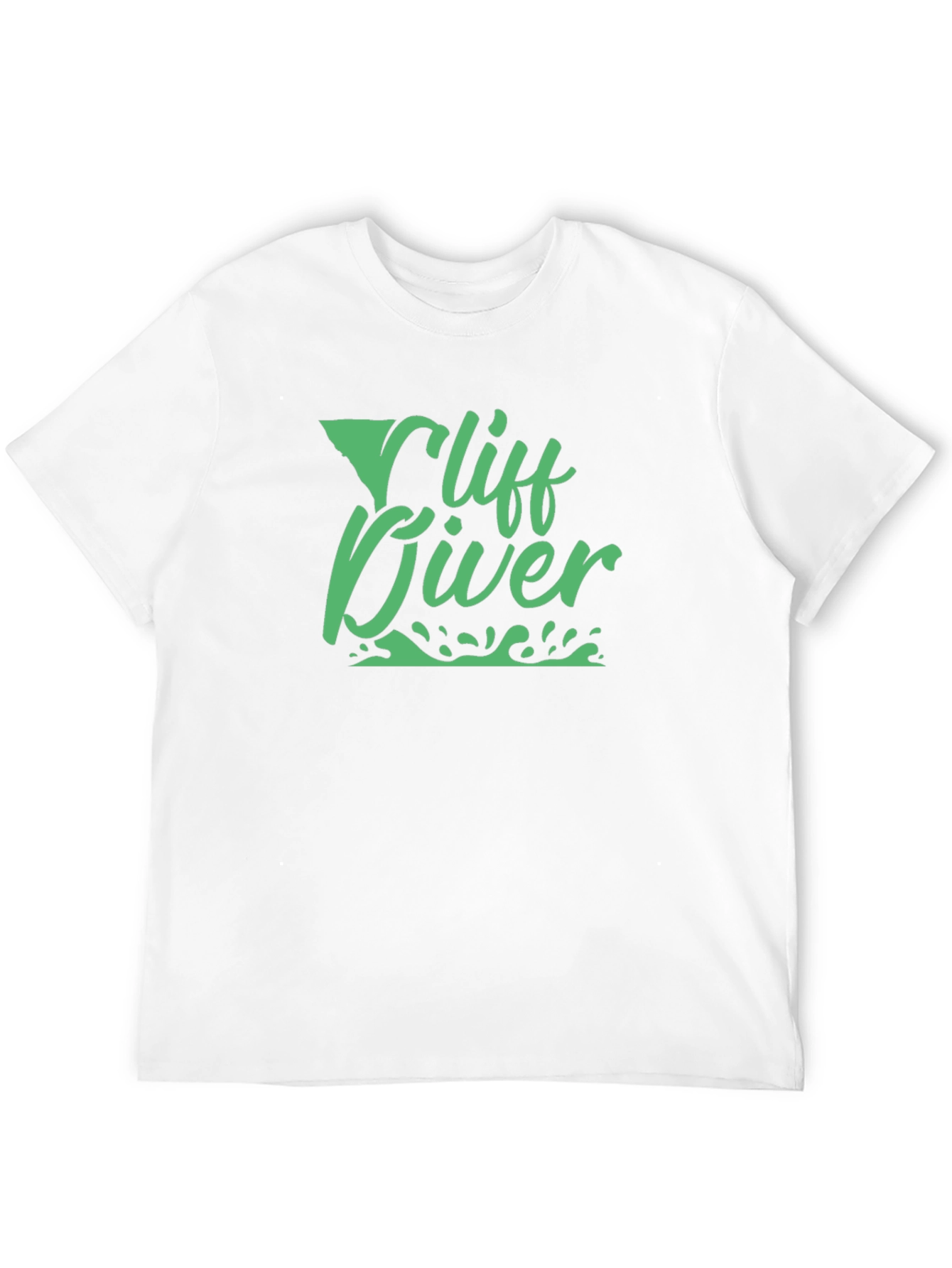 Cliff Diver Graphic Tee - Black