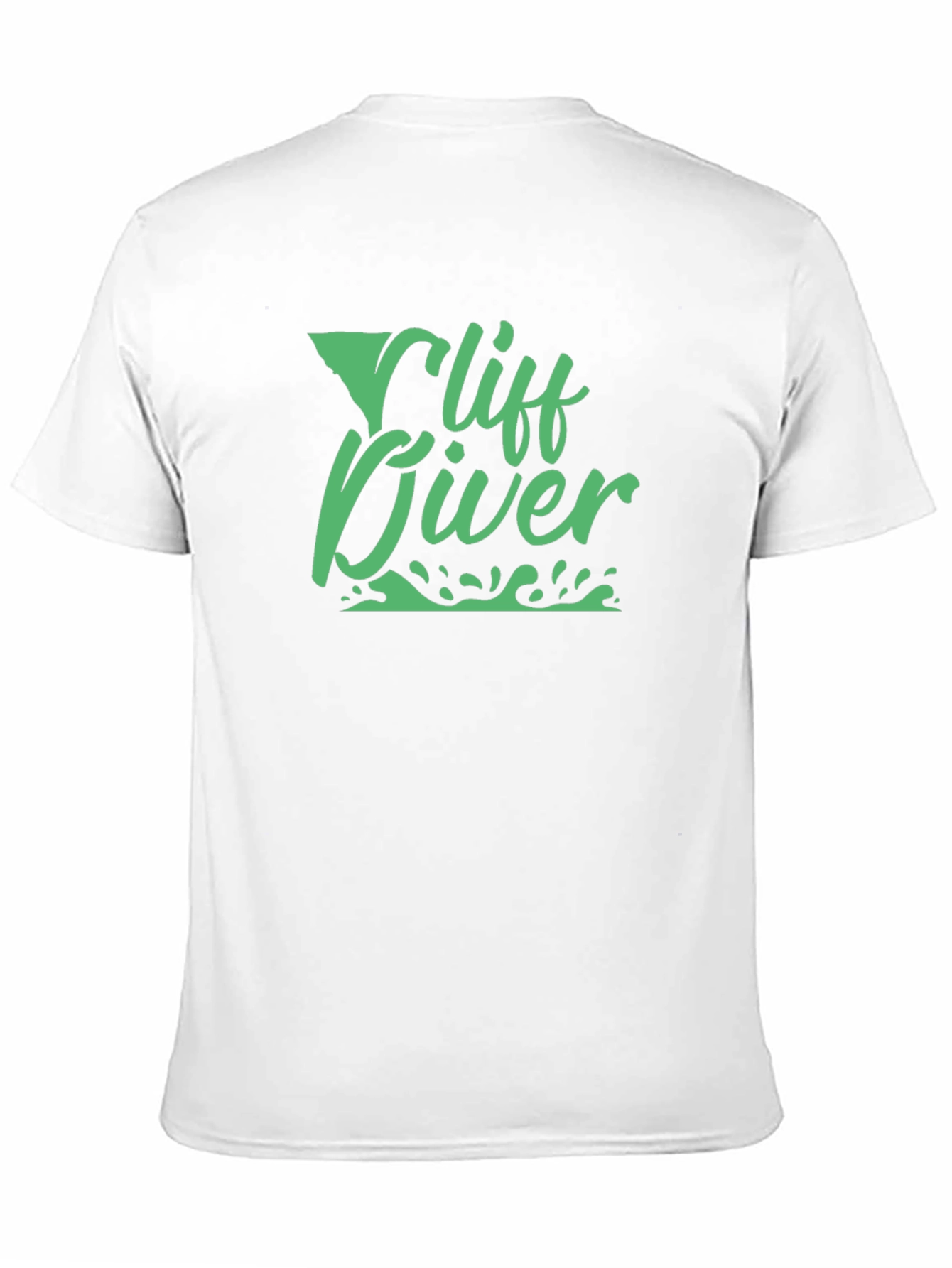 Cliff Diver Graphic Tee - Black