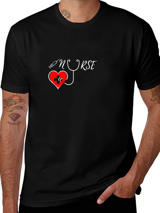Nurse Heartbeat T-Shirt - Medical Professional Tee