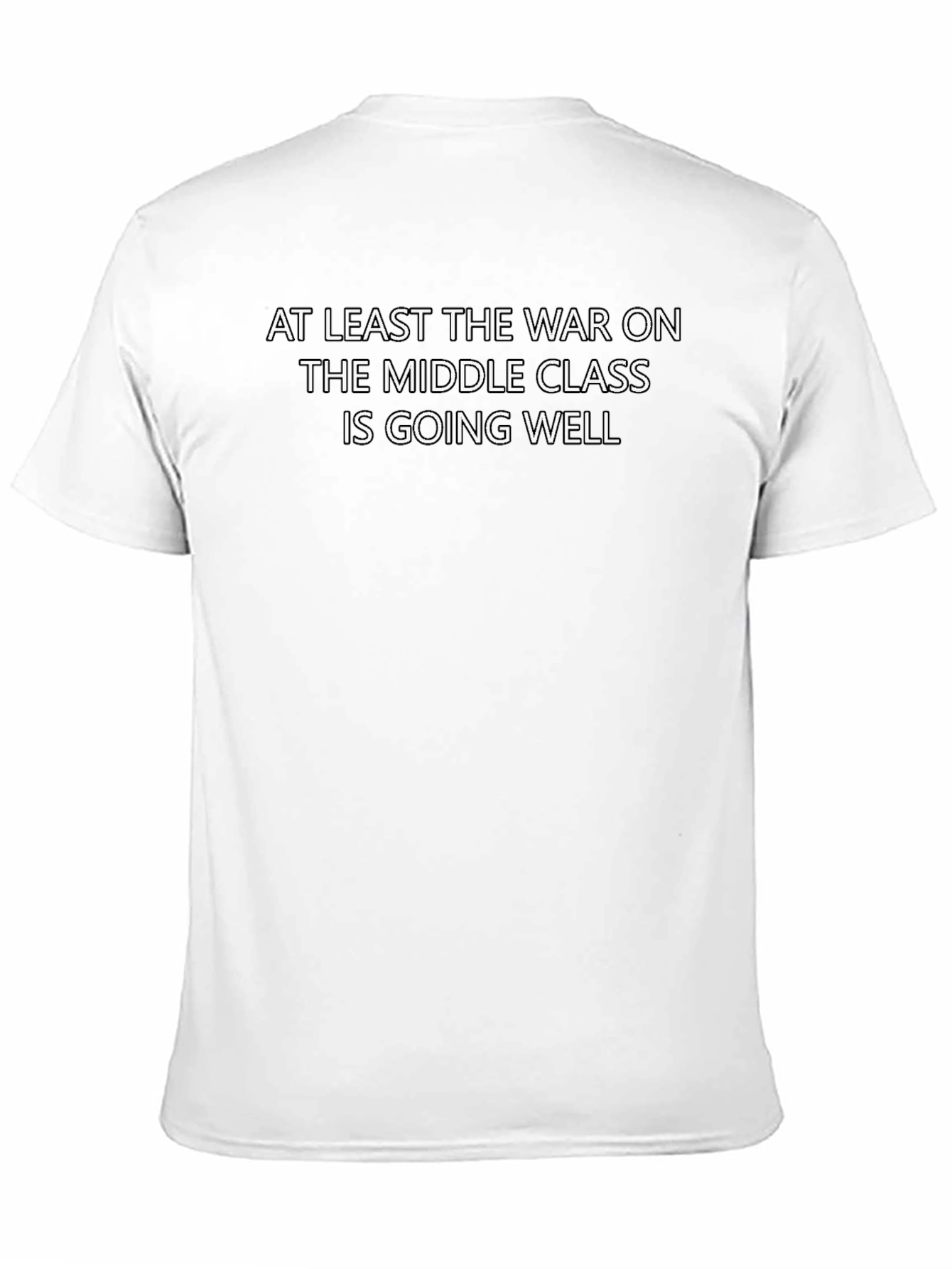 War on Middle Class Graphic Tee - Black