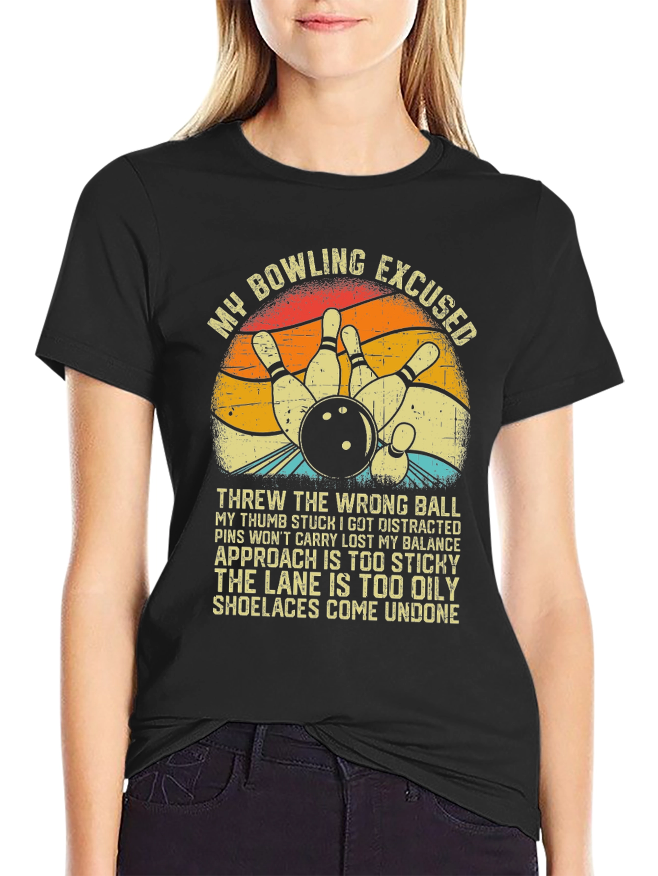 My Bowling Excused Graphic T-Shirt