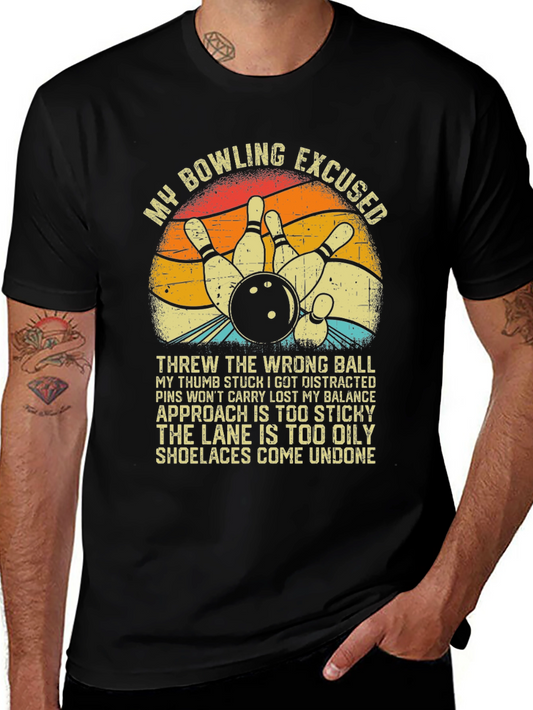 My Bowling Excused Graphic T-Shirt