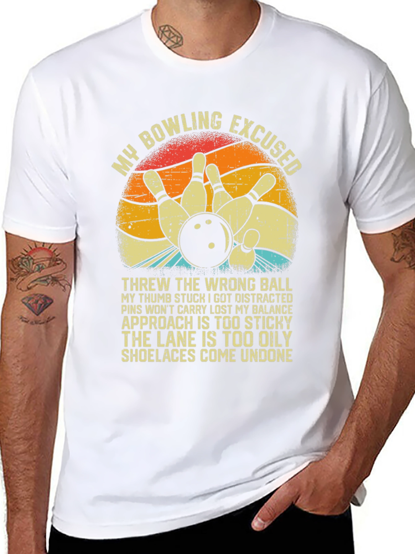 My Bowling Excused Graphic T-Shirt
