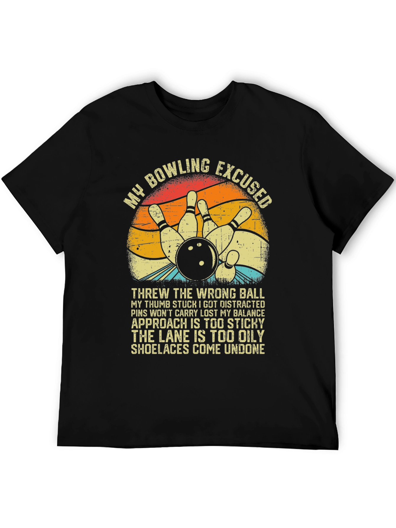 My Bowling Excused Graphic T-Shirt