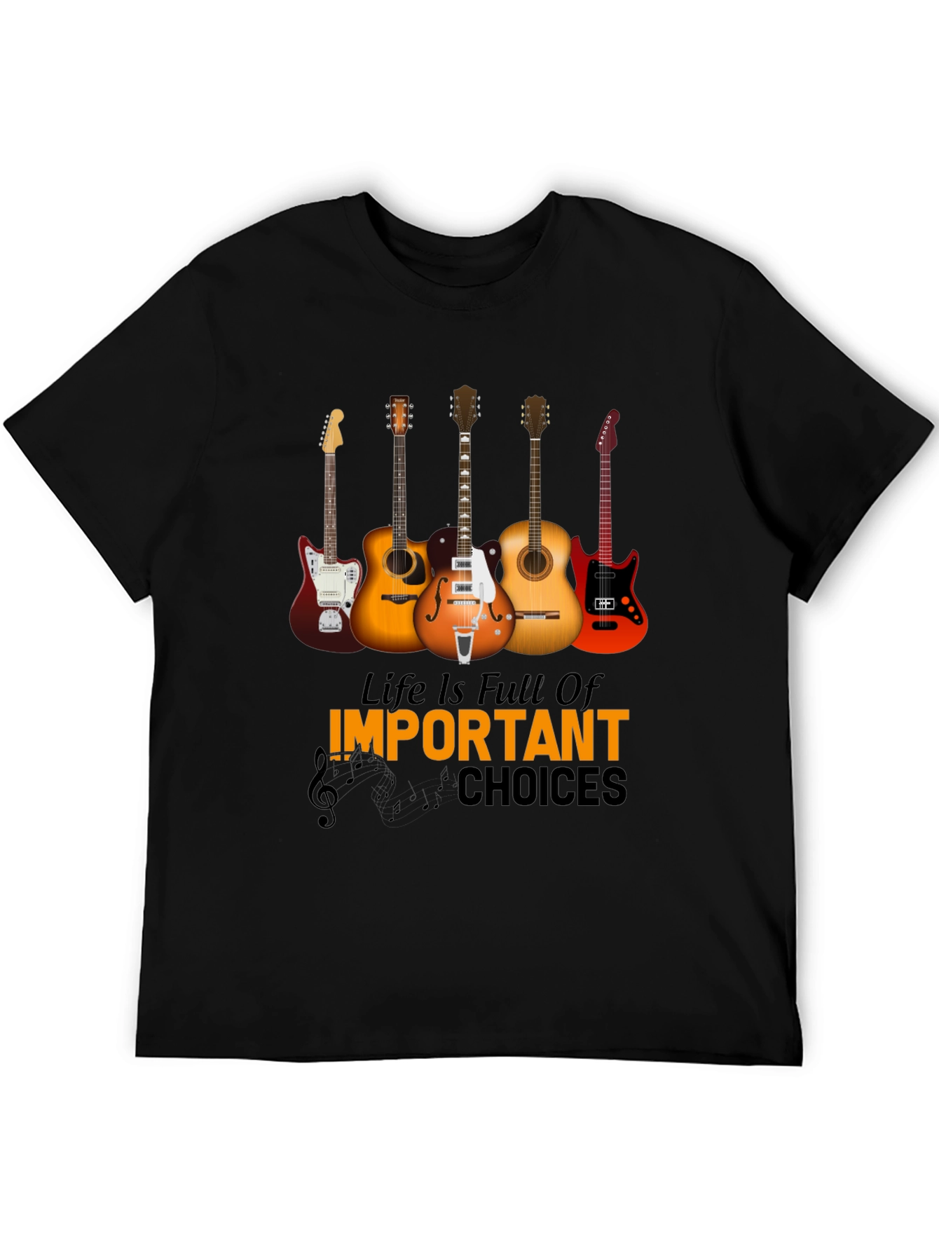 Guitar Choice Tee - Music Lover T-Shirt