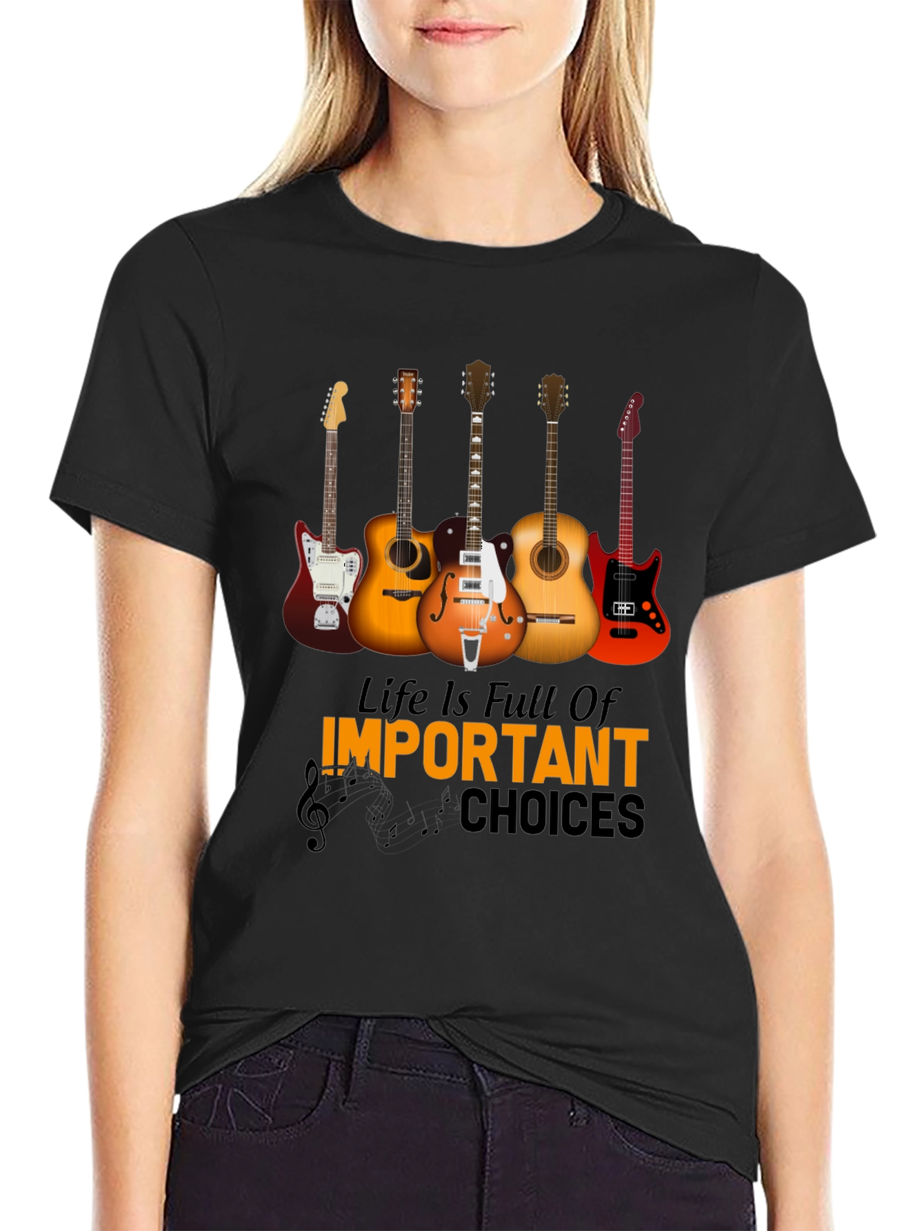 Guitar Choice Tee - Music Lover T-Shirt