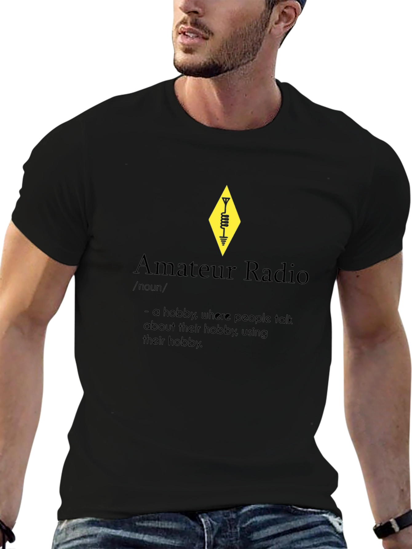 Amateur Radio Hobbyist Graphic Tee
