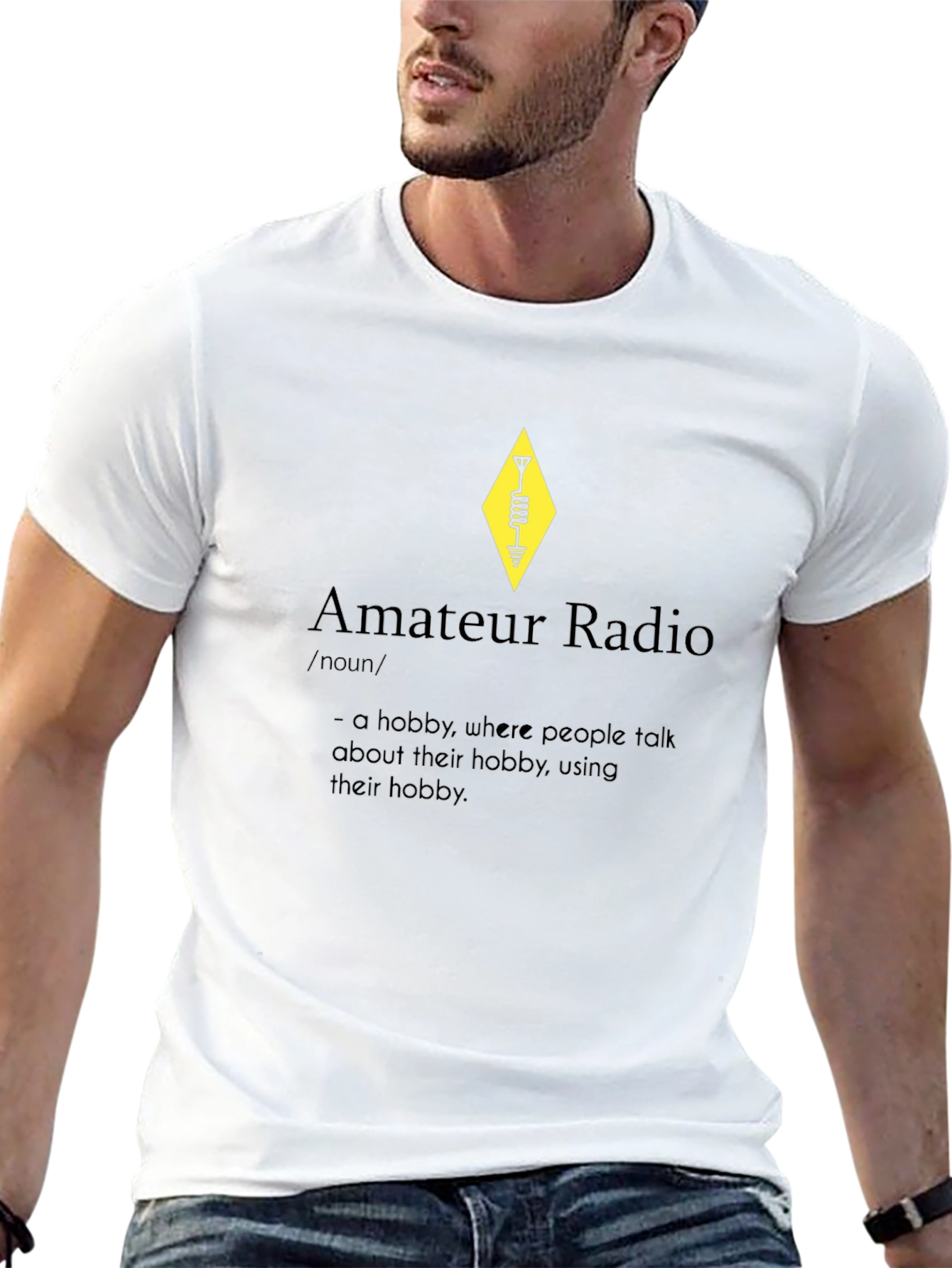 Amateur Radio Hobbyist Graphic Tee